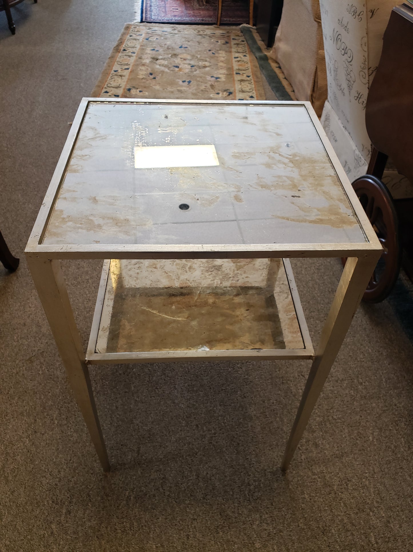 Mirrored Side Table (20874)