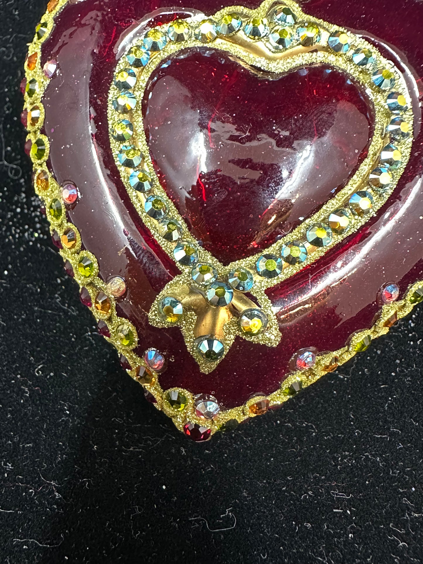 Jay Strongwater Heart Ornament (93E7TW)