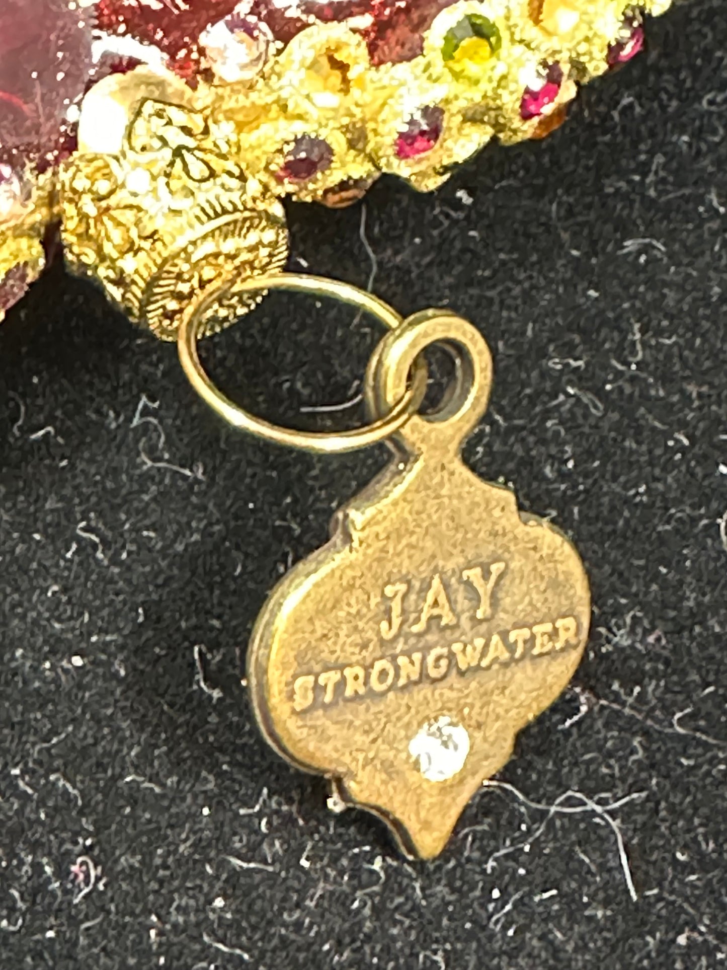 Jay Strongwater Heart Ornament (93E7TW)