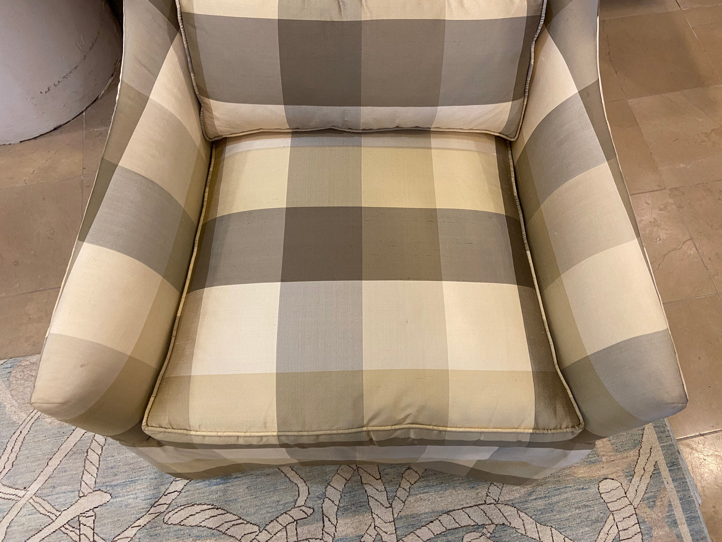 Isenhour Gingham Occasional Chair (EWWDFV)