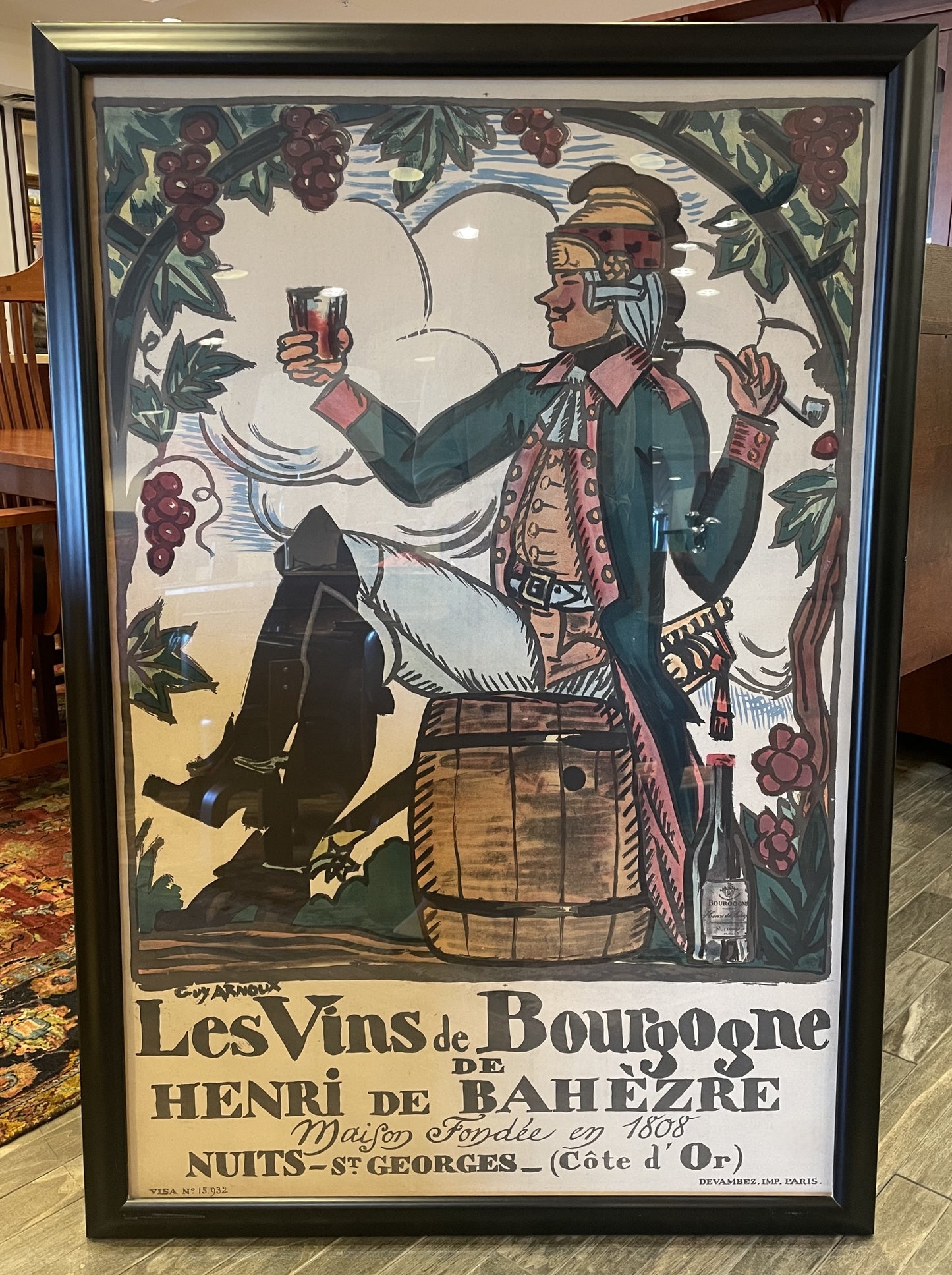 "Les Vins De Bourgogne De Henri De Bahezre" By Guy Arnoux (986456)