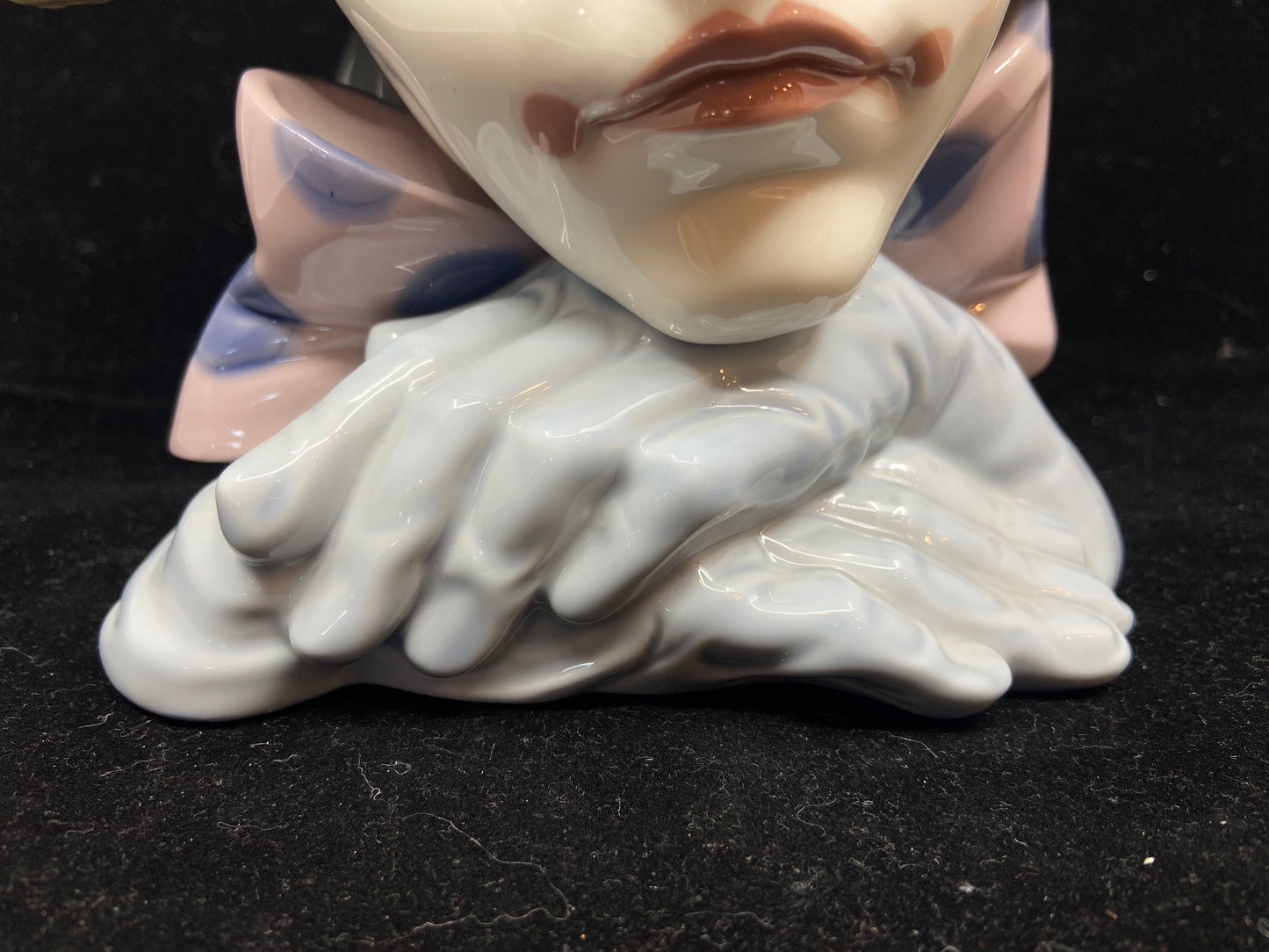 Lladro #5130 "Pensive" Clown (WY1HZL)