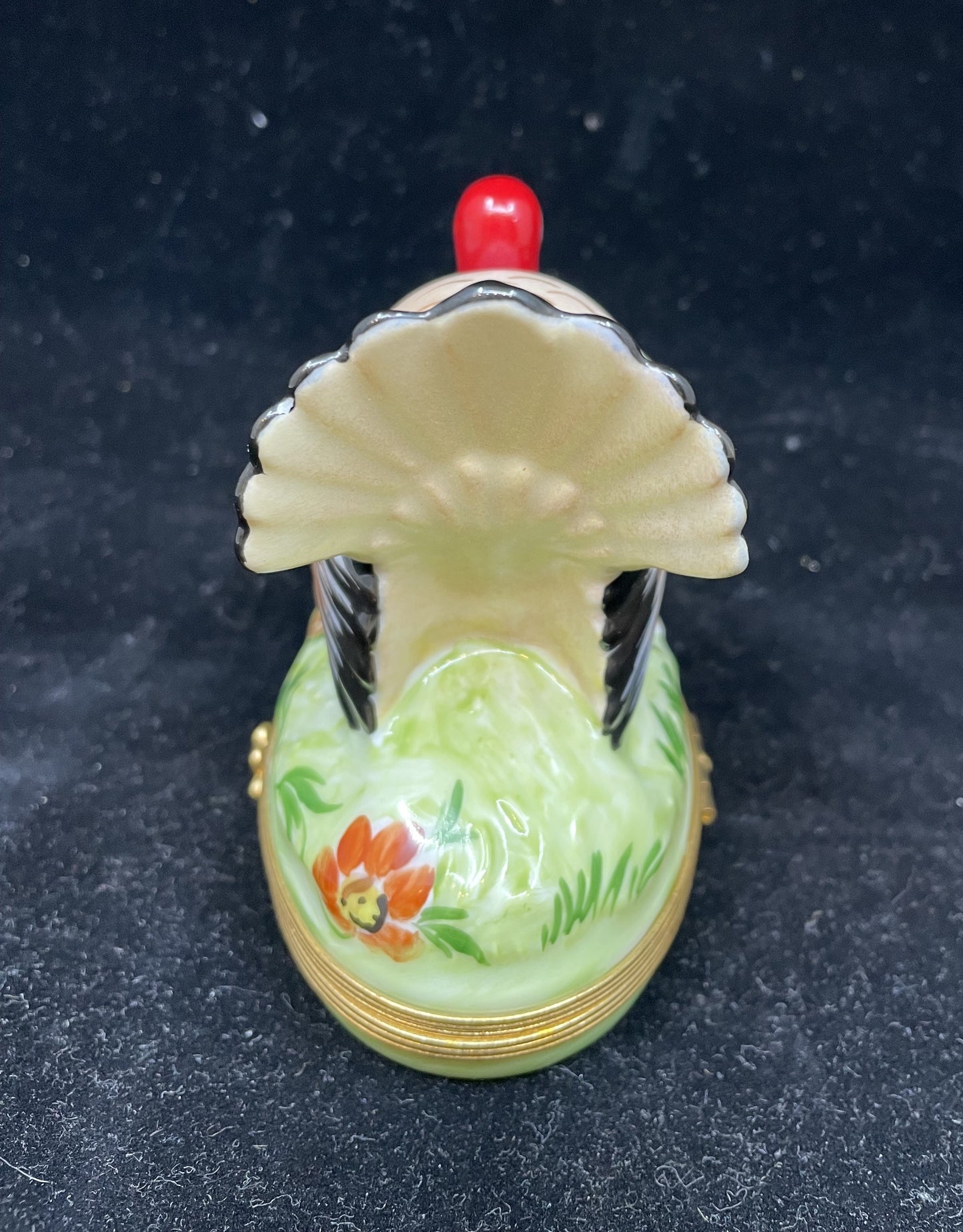 Limoges Large Turkey Trinket Box (JUUG9Y)