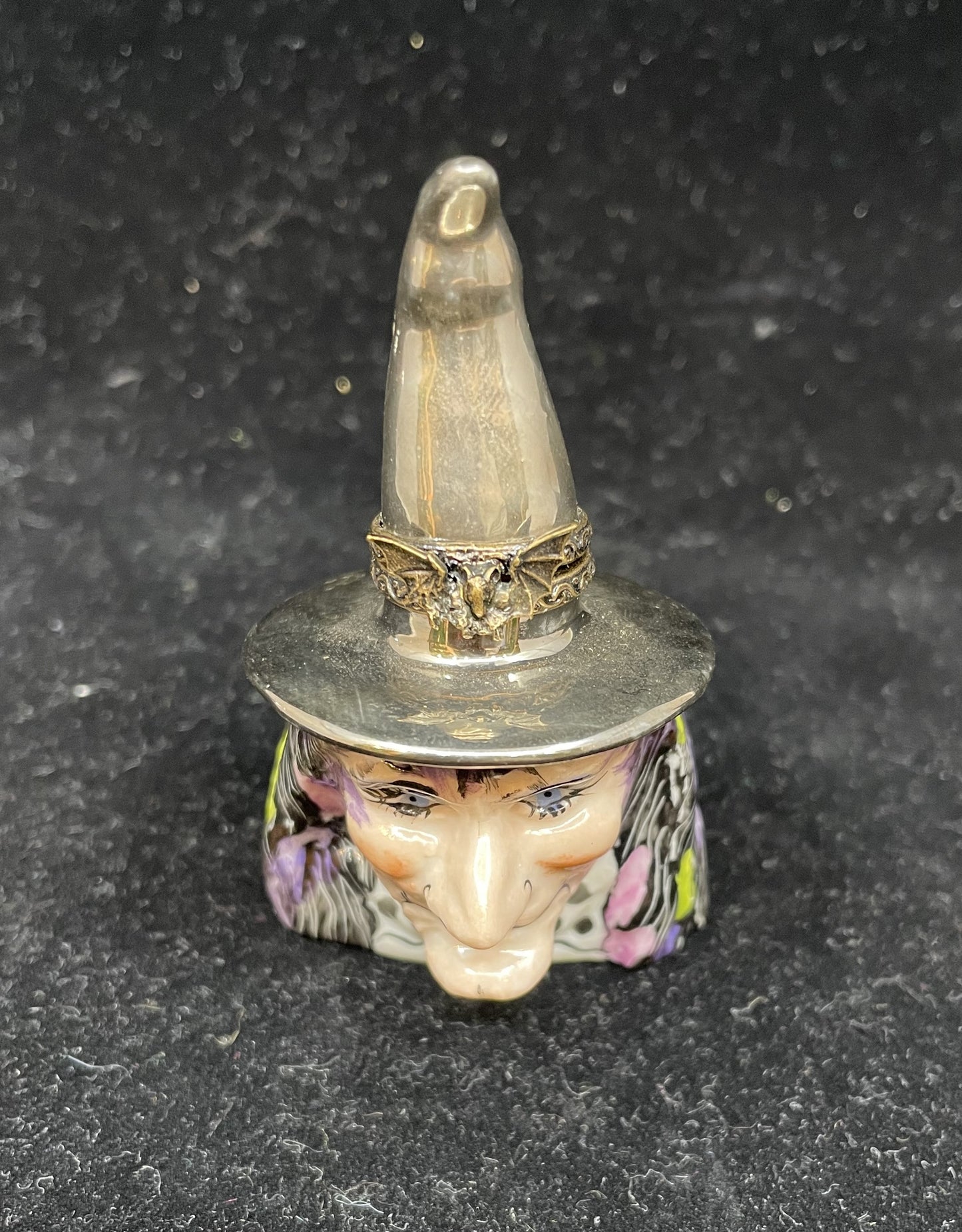 Limoges Witch's Head Trinket Box (PETSR1)