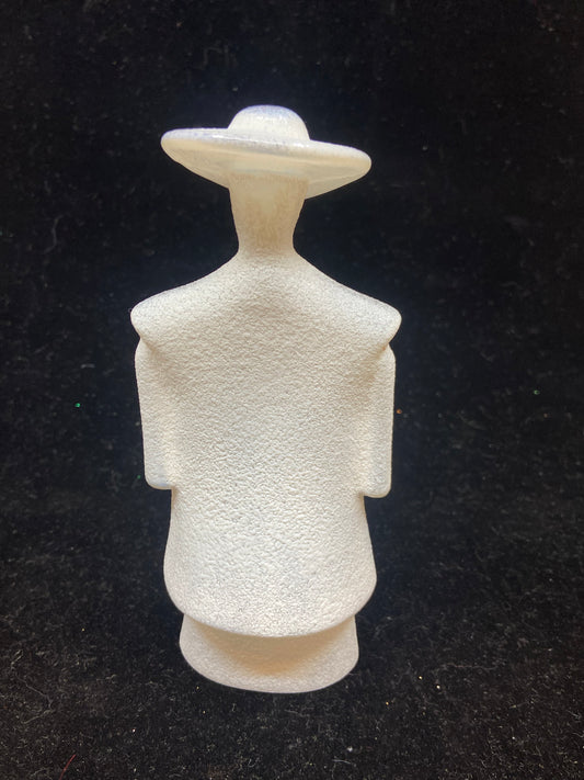 Kjell Engman "White Coat" Kosta Boda Catwalk Figurine (Y3QTCD)
