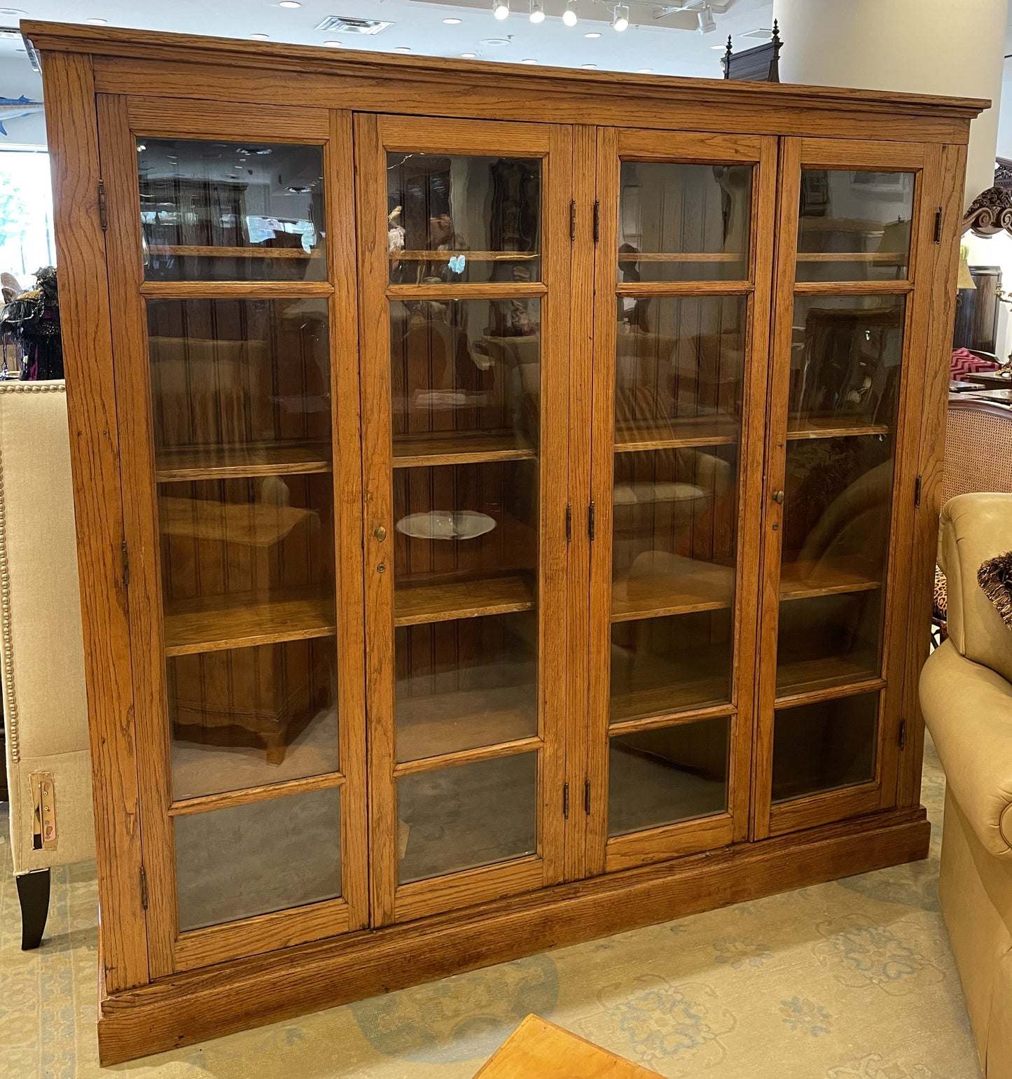 Early 20th Century Oak Built-In Display (AAYSNY)