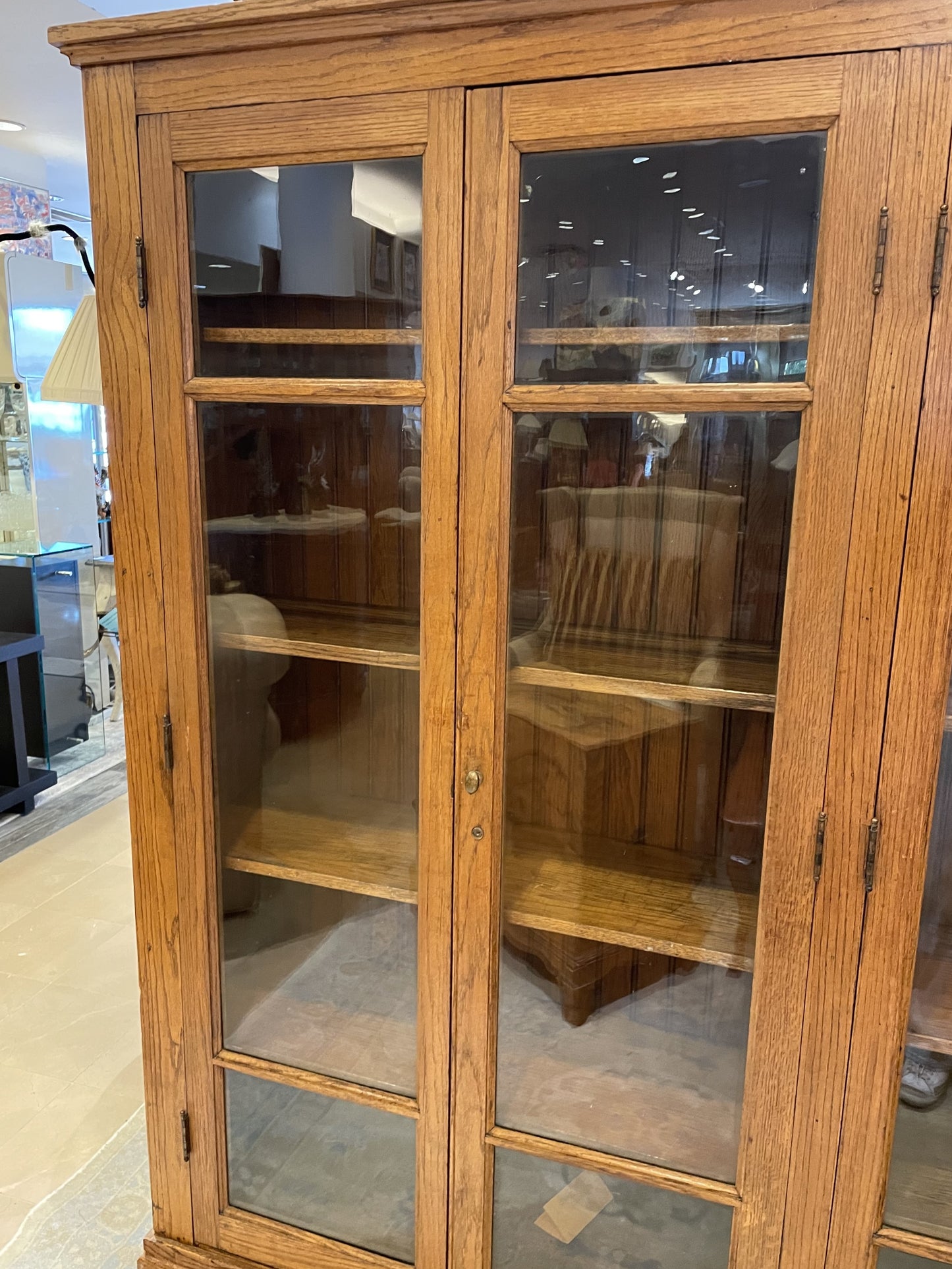 Early 20th Century Oak Built-In Display (AAYSNY)