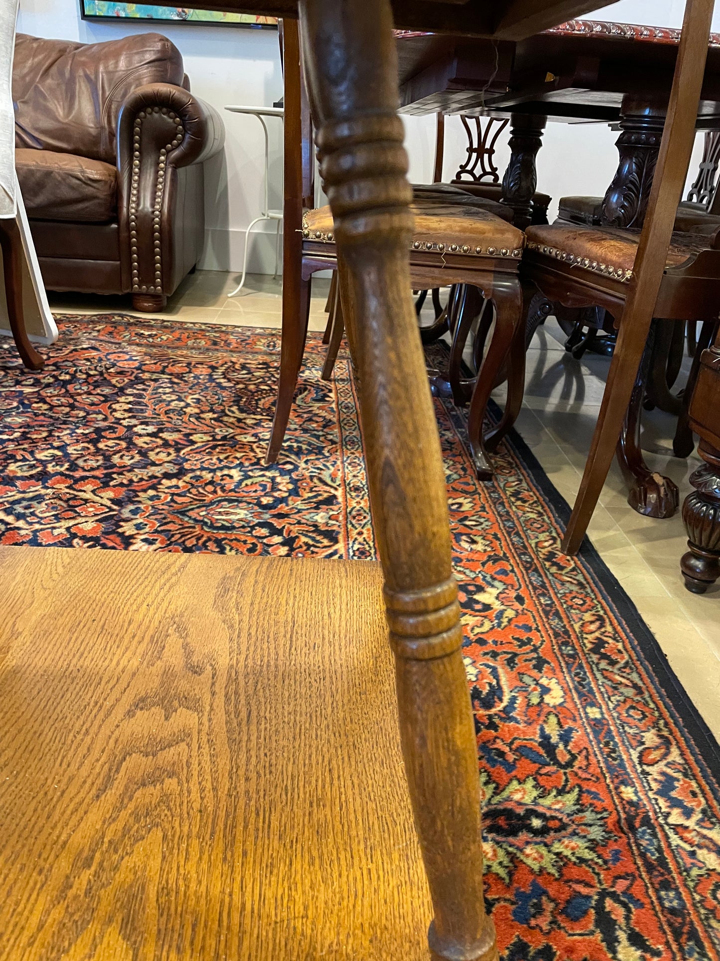 Antique Two-Tier Victorian End Table (STYK4L)