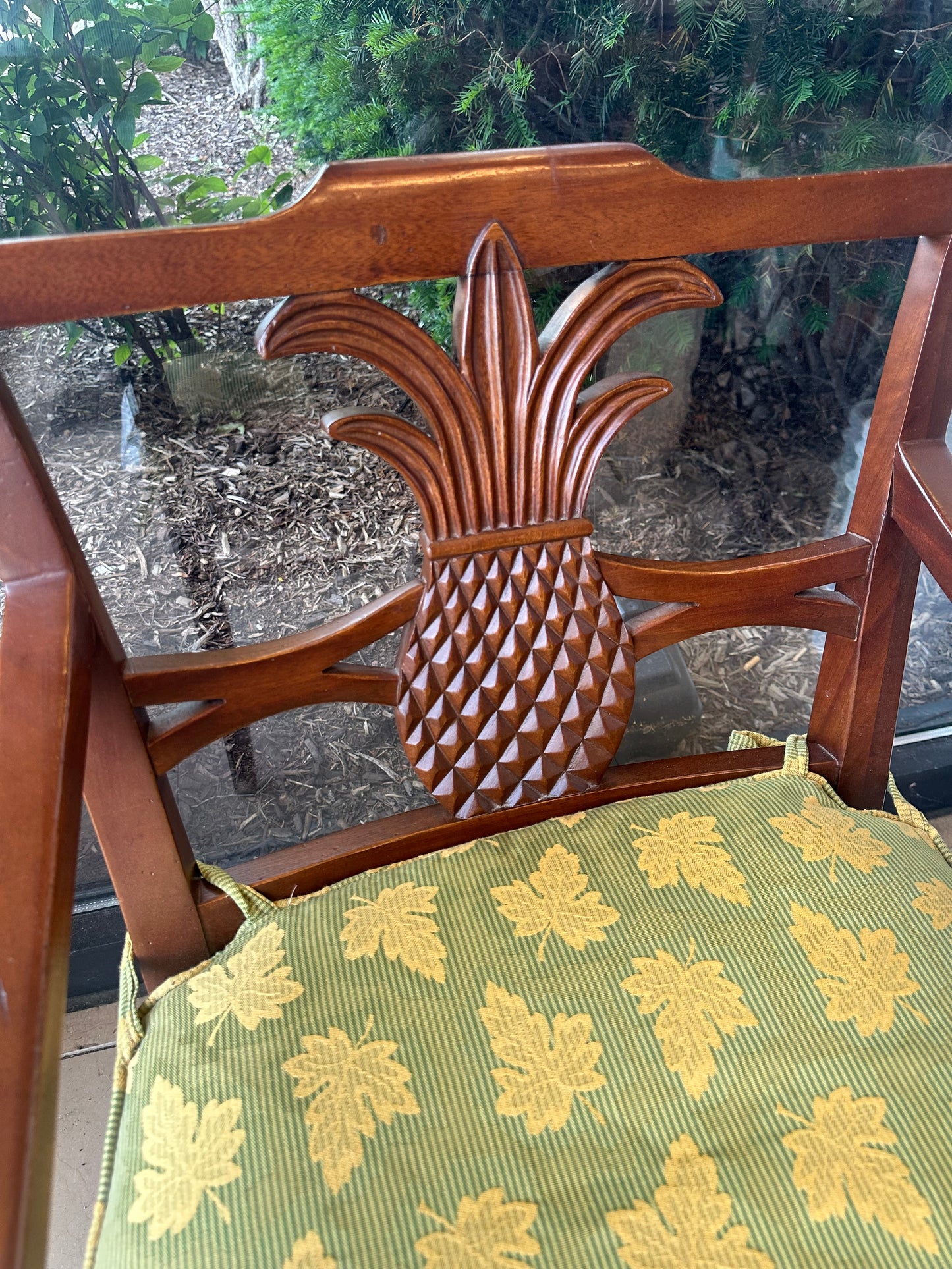 British Colonial Pineapple Caned Chair (JHNWF7)