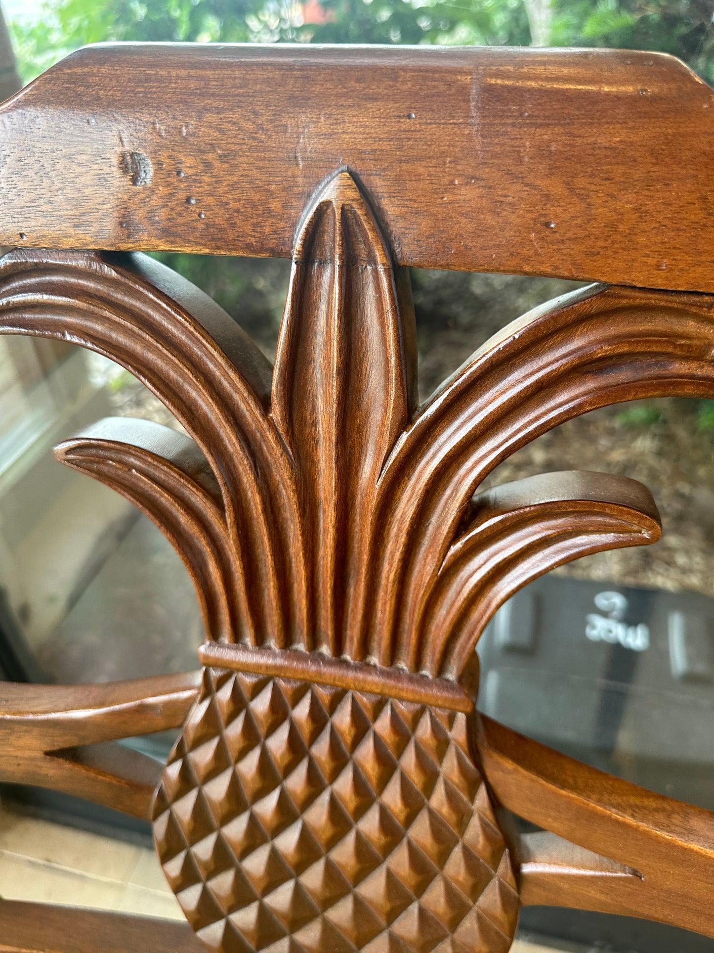 British Colonial Pineapple Caned Chair (JHNWF7)