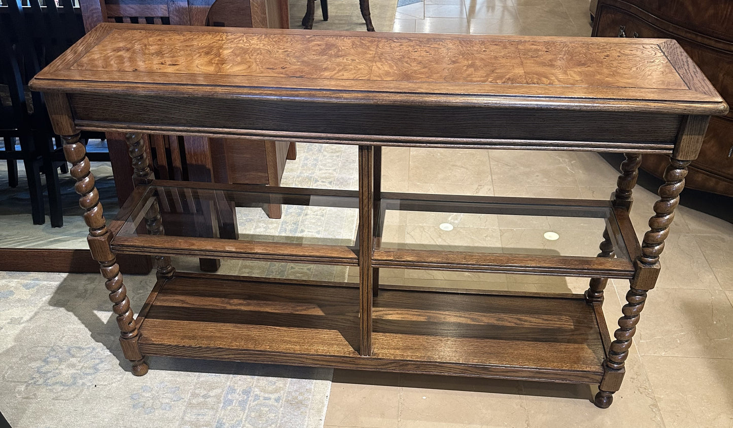 Barley Twist Console Table (F2JZQK)