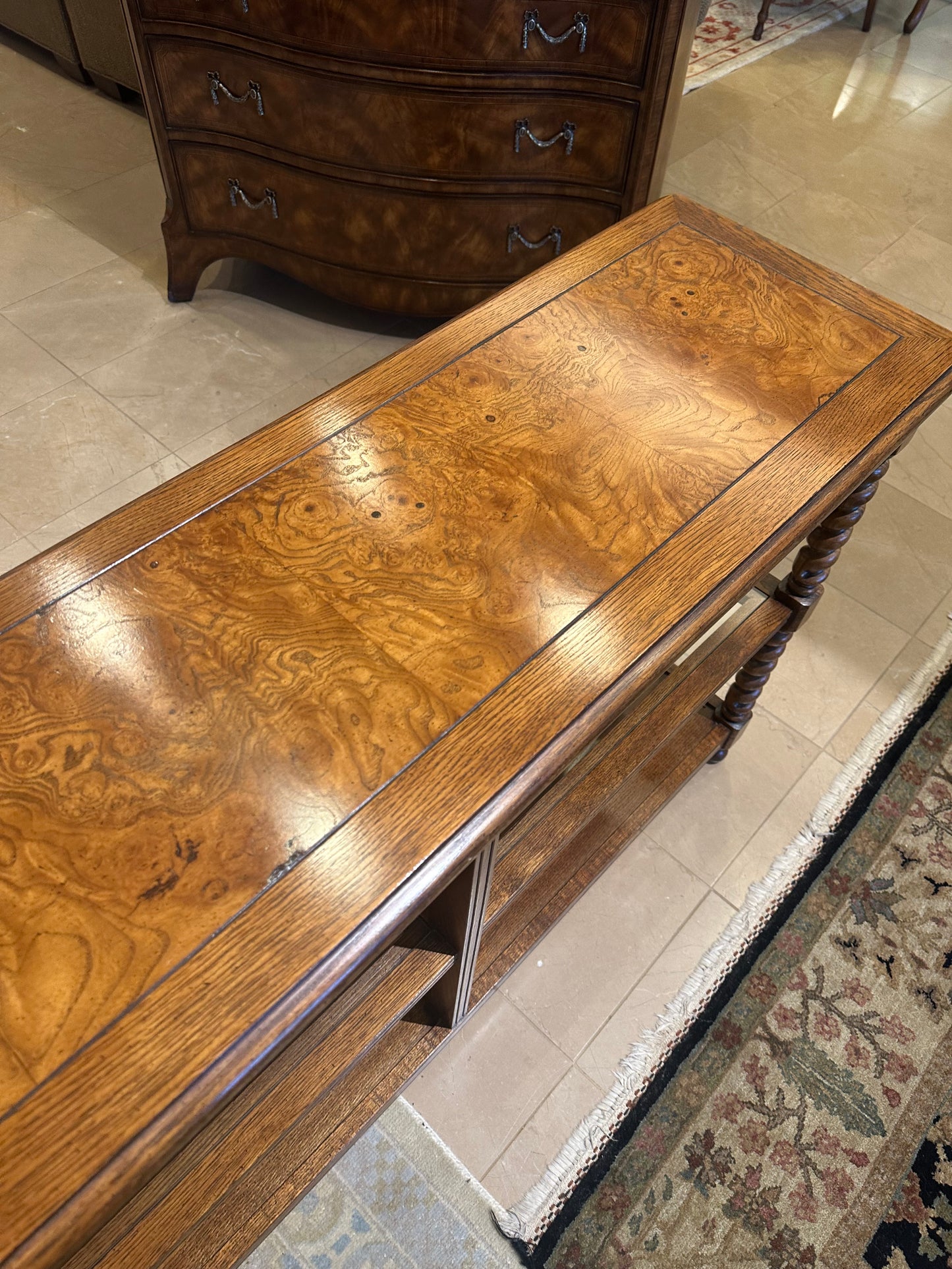 Barley Twist Console Table (F2JZQK)