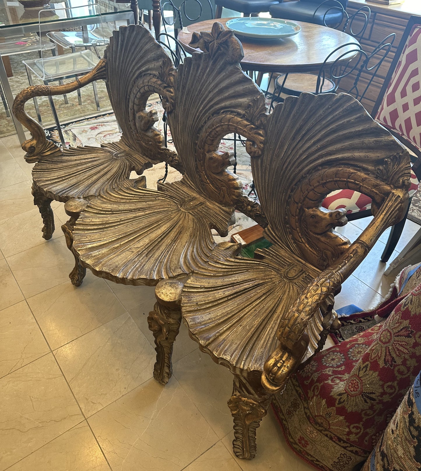 Venitian Style Grotto Settee (TPZY3Y)