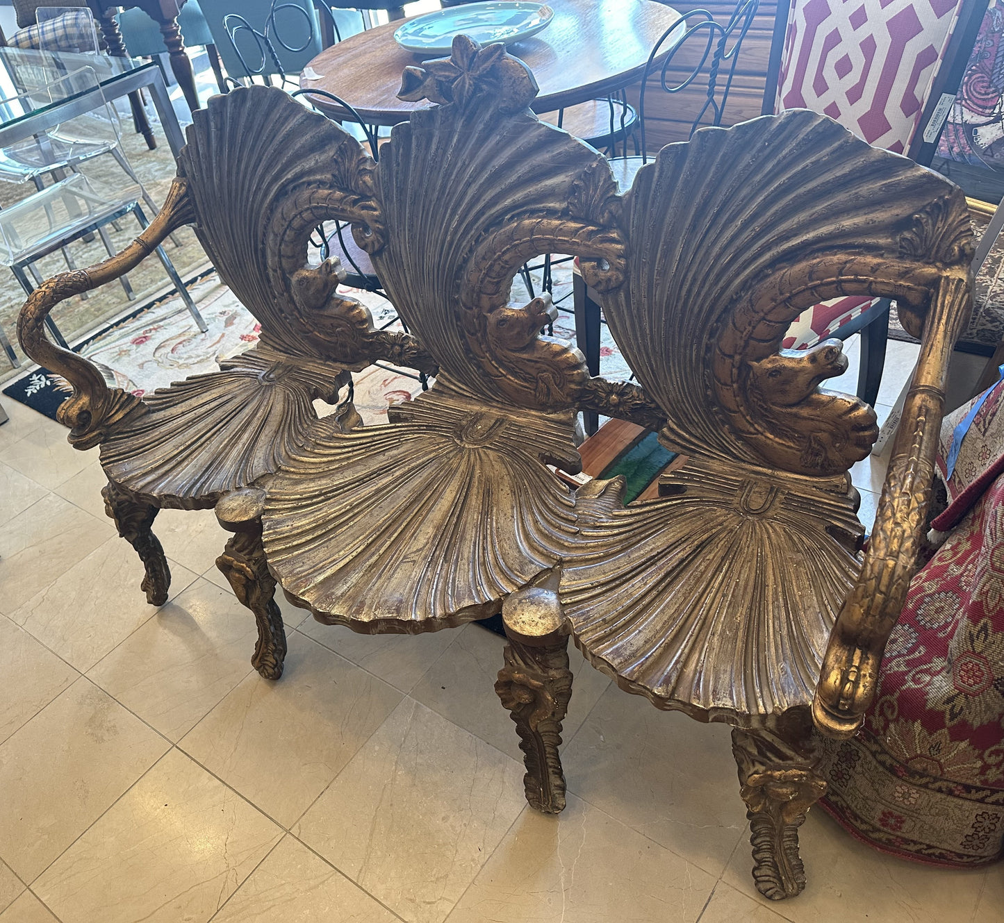 Venitian Style Grotto Settee (TPZY3Y)