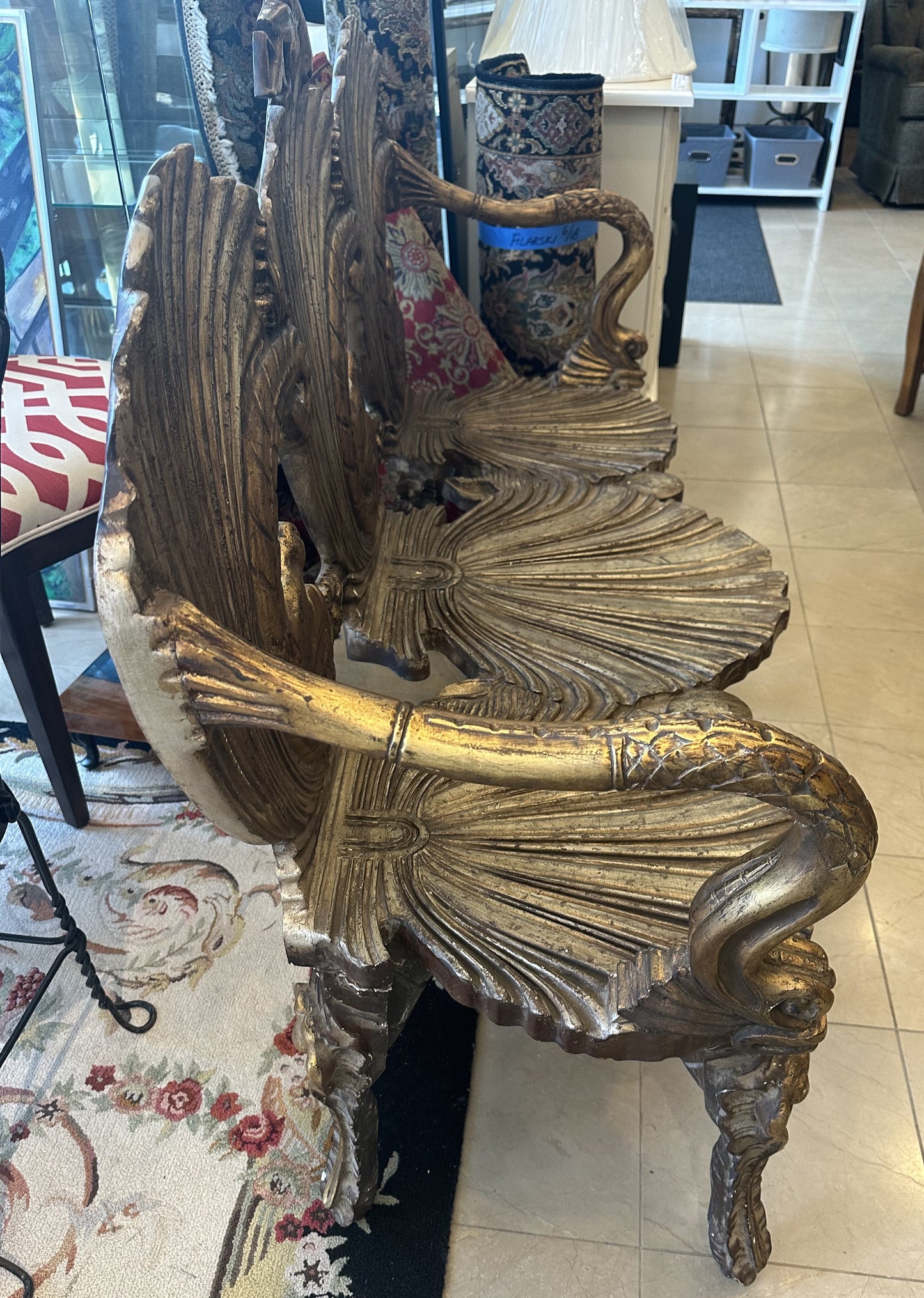 Venitian Style Grotto Settee (TPZY3Y)