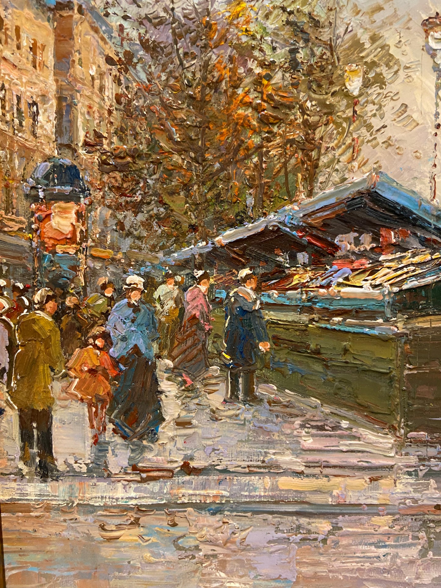 Lacquered Street Scene by Frencke (845942)