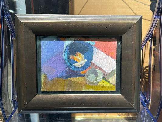 Paula Grebel Abstract Small Framed Painting