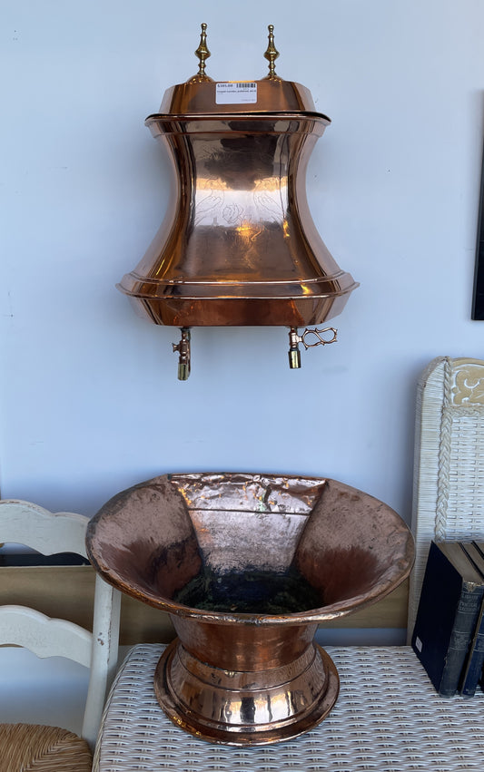 Polished Copper Lavabo AS IS (0BZ01A)