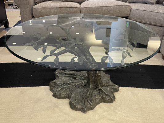 Metal Tree Coffee Table AS IS (0C000G)