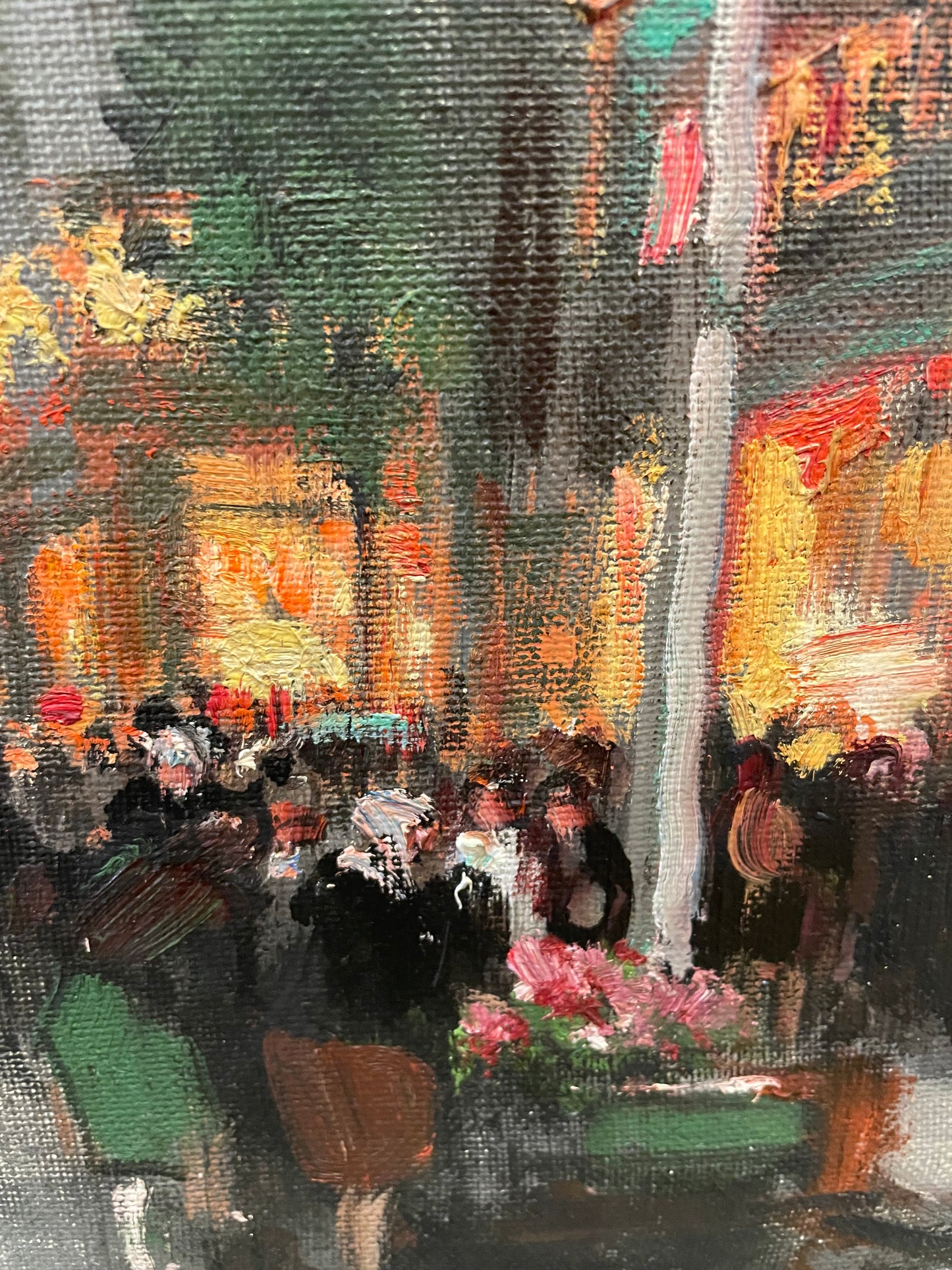 Jules-René Hervé Place de l'Opera Oil on Canvas (U4LZCC)