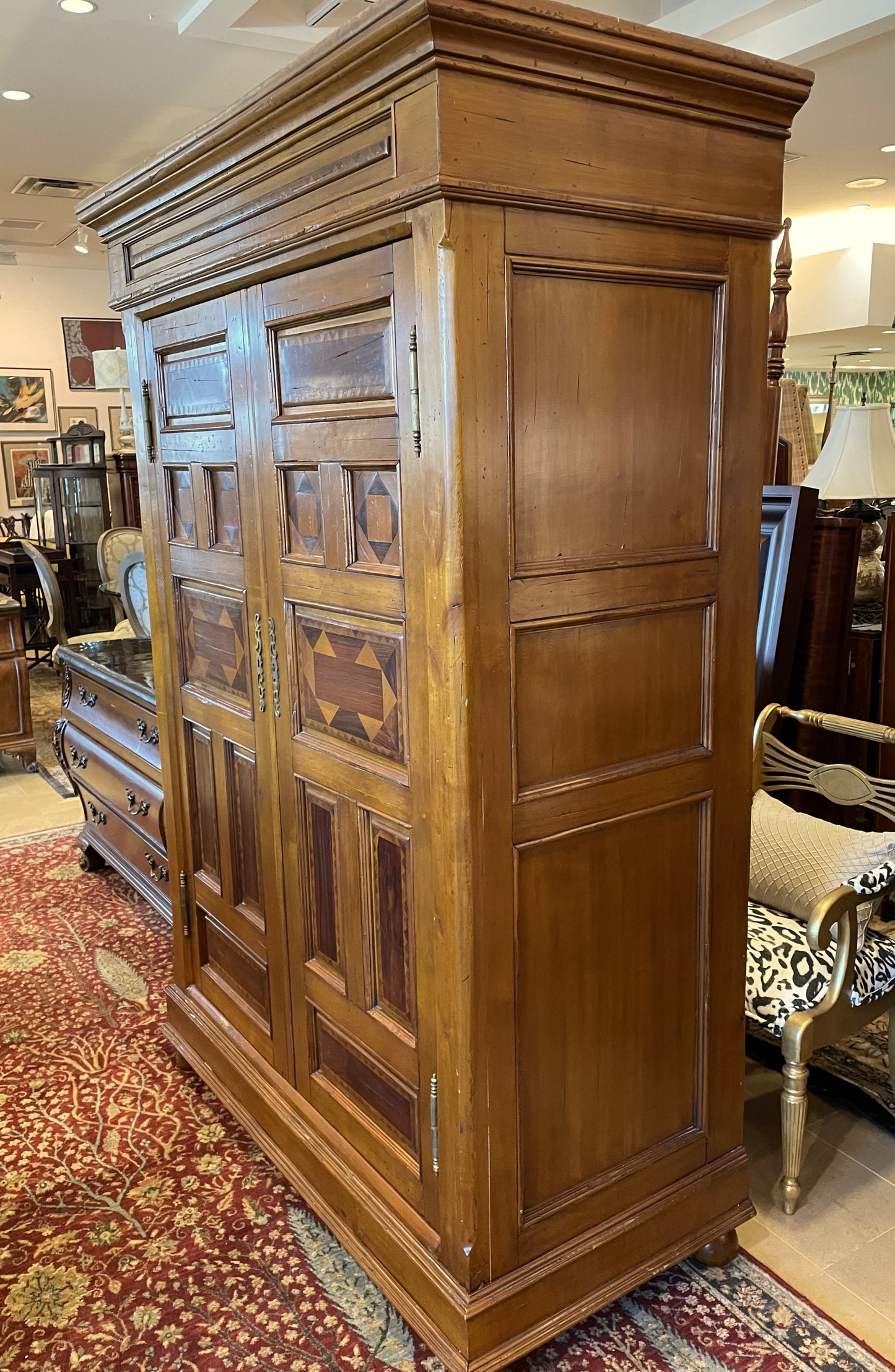 Walter E. Smith Inlayed Armoire (AHJ5SJ)