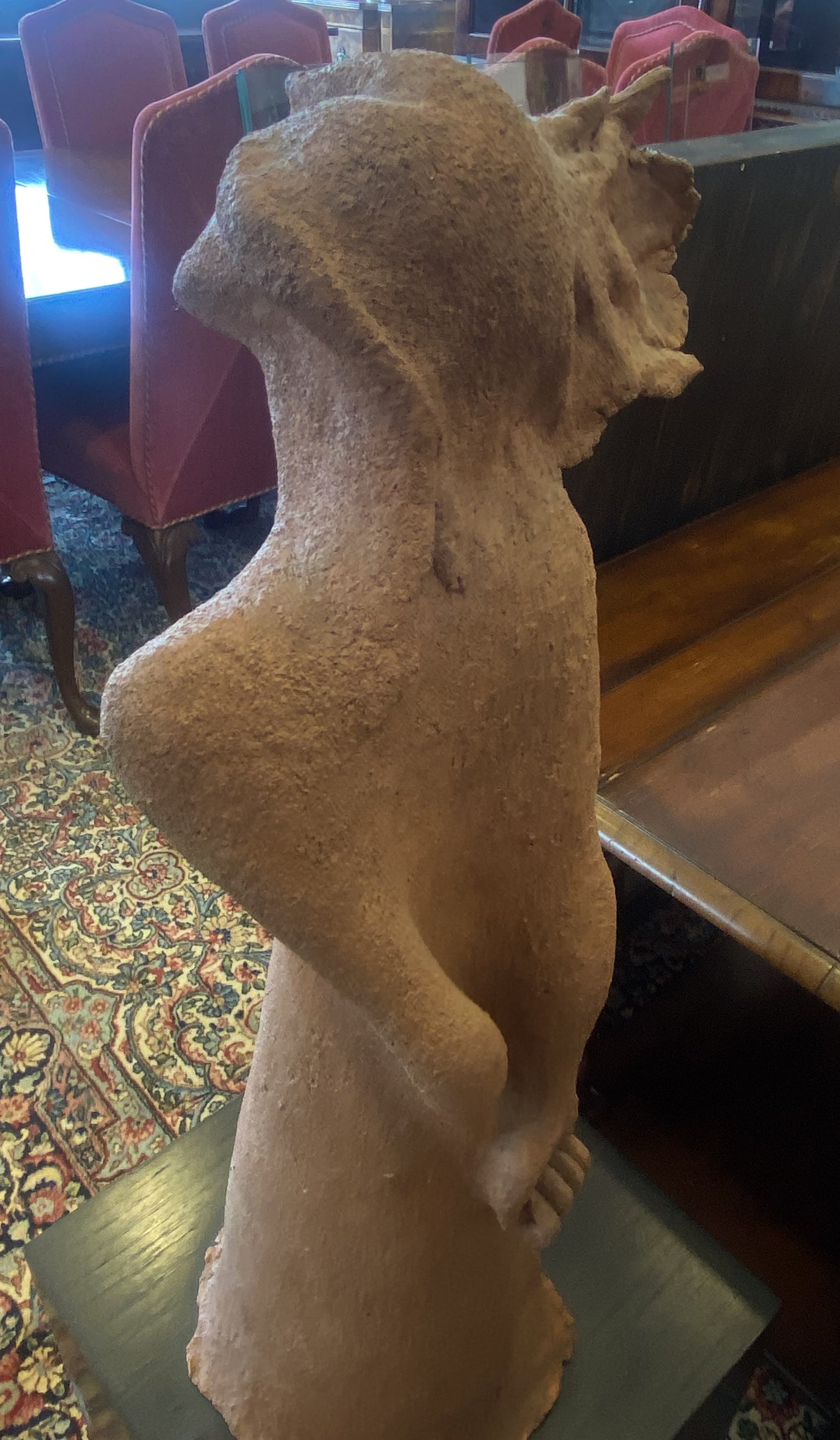 Barbara Majeski Terracotta Woman on Stand (LP5ZSJ)