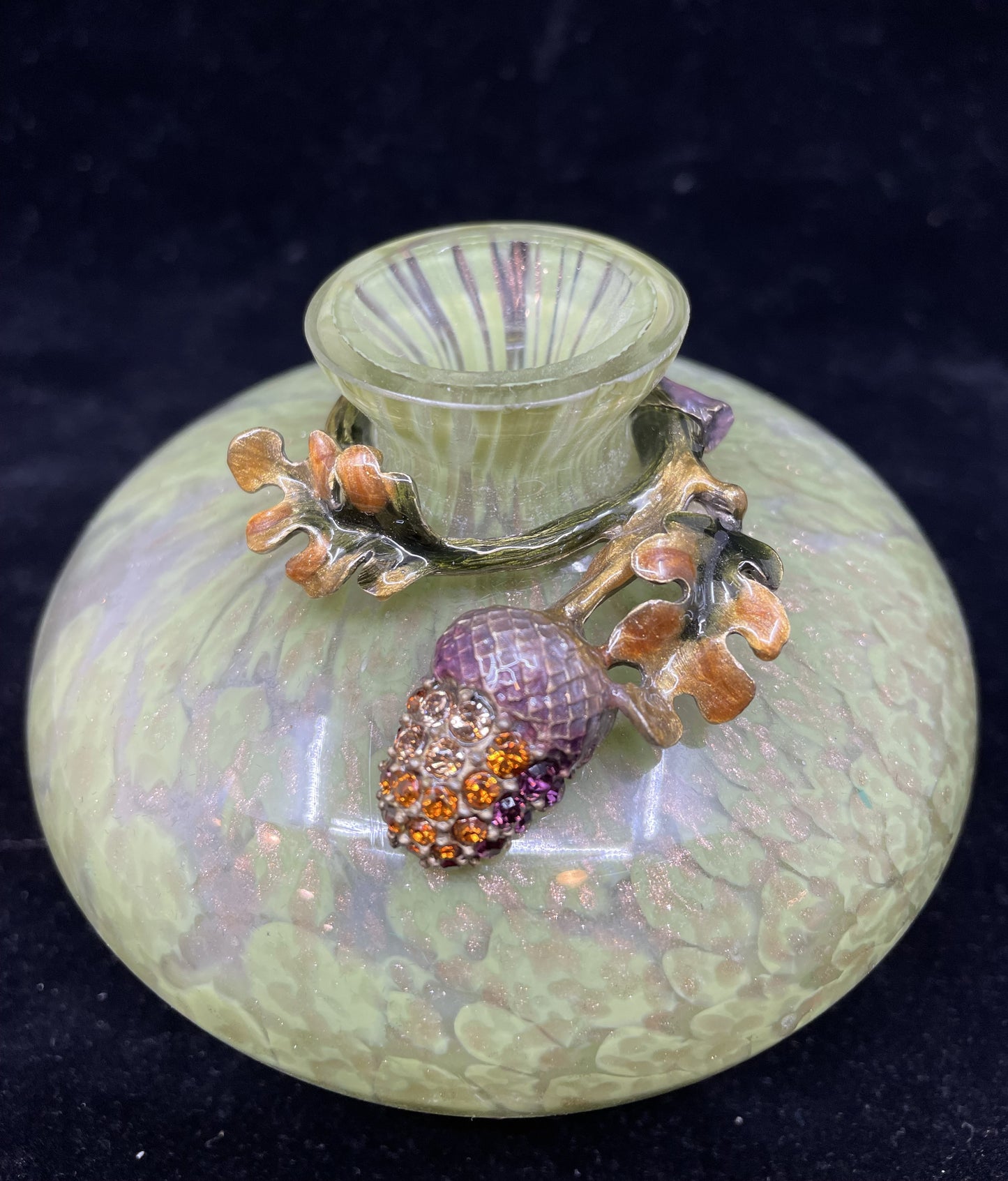 Jay Strongwater Small Glass Vase (PB7551)