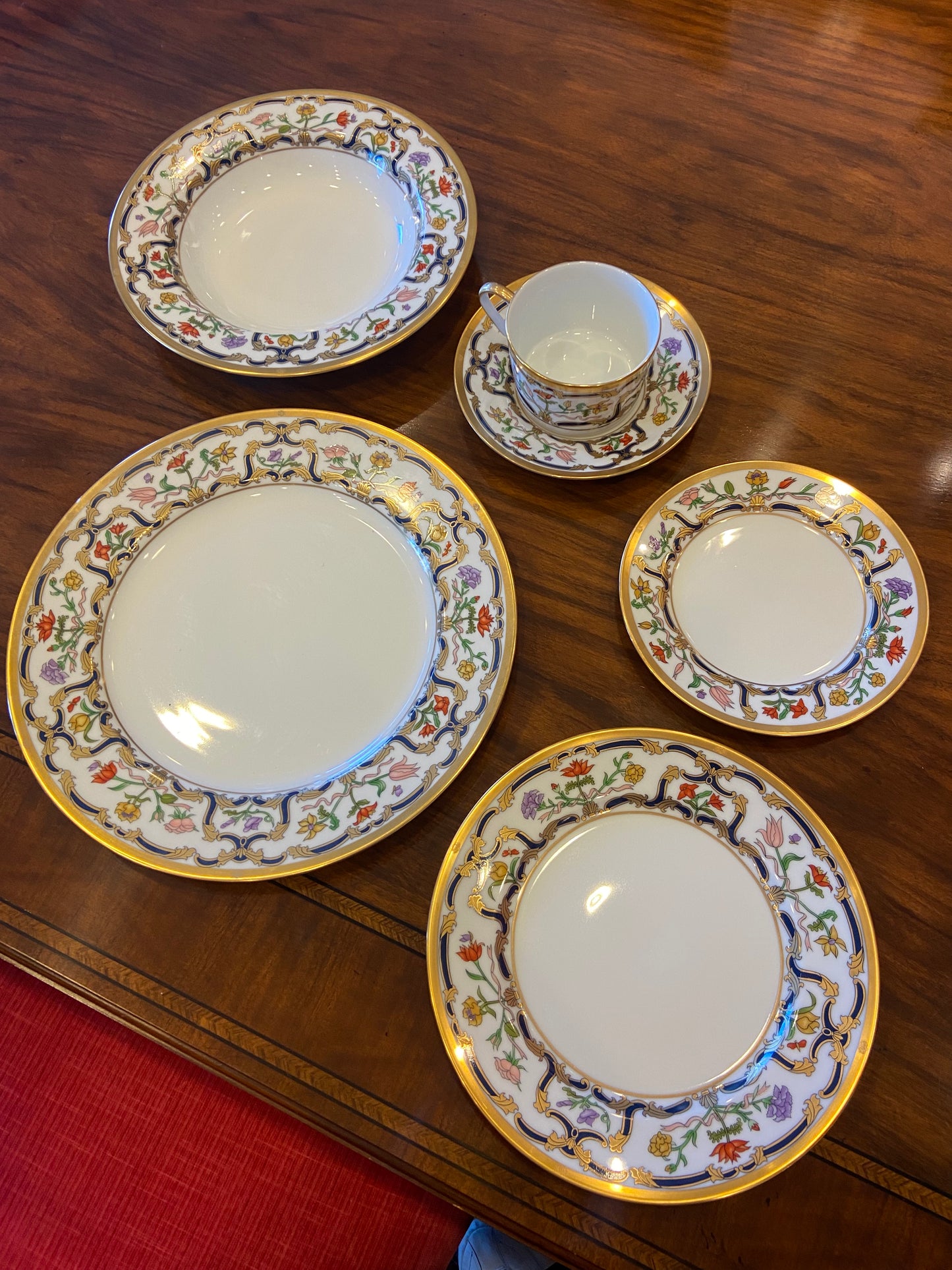 Christian Dior Renaissance China Set (12 Place Settings -- 89 pcs) (3J52P6)