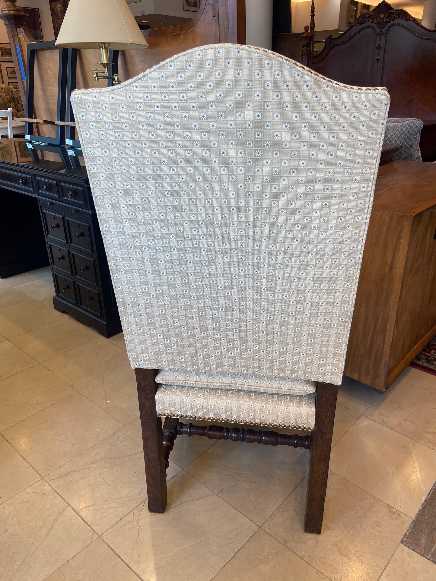 Cream Upholstered Side Chair (1JYQTS)