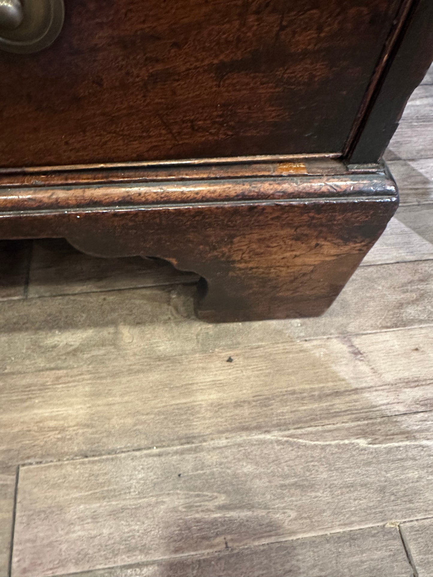 Antique Georgian Slant-Front Secretary Desk (YE8HBL)