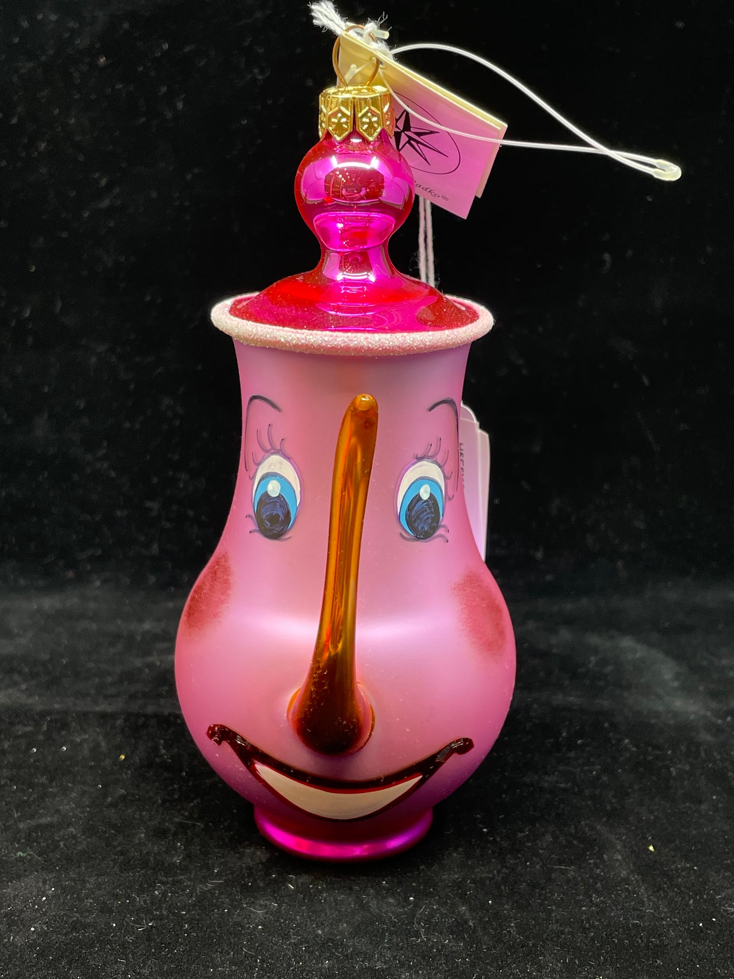 Radko Pink Jiva Java Teapot (H5F5K6)