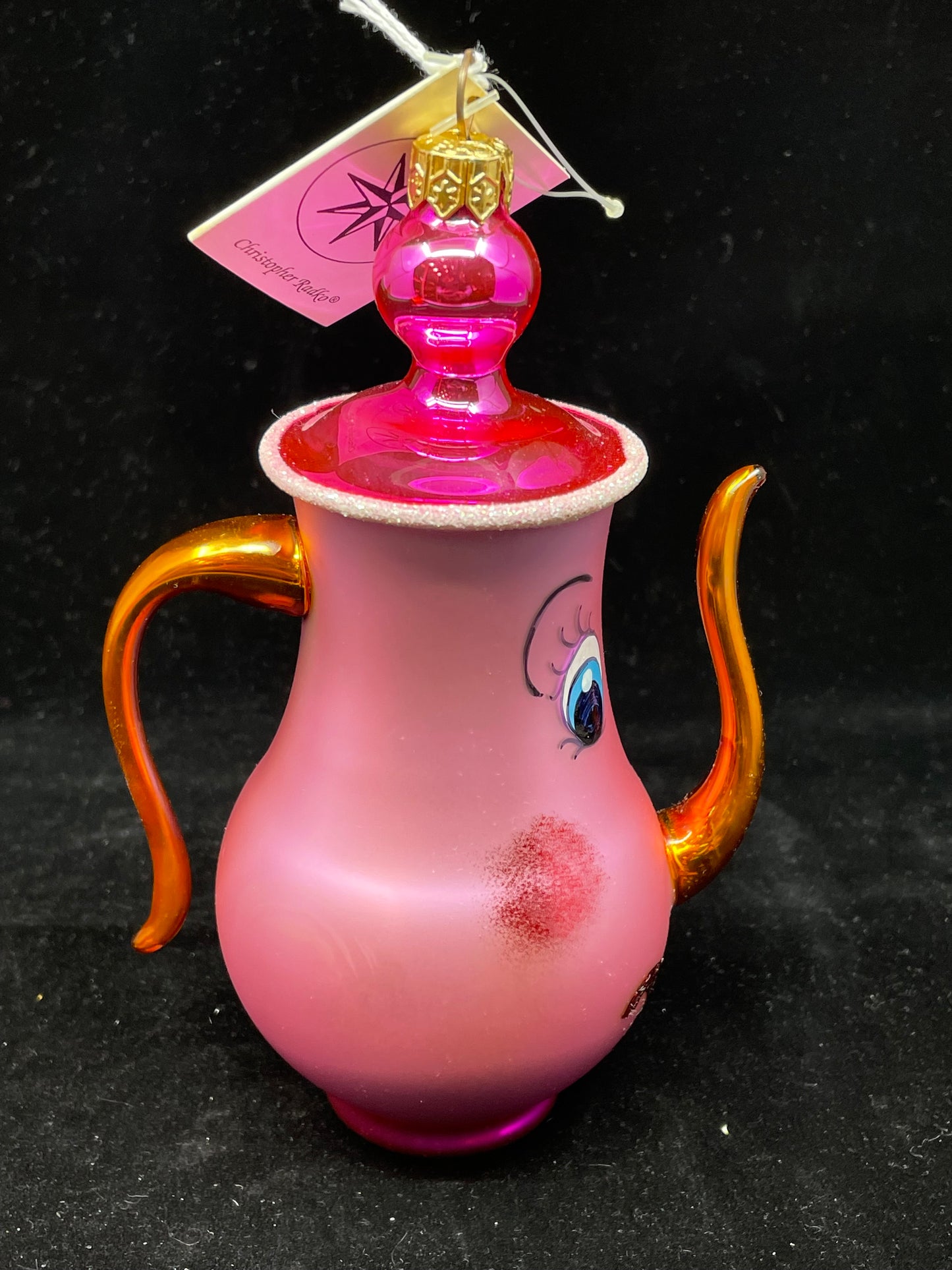 Radko Pink Jiva Java Teapot (H5F5K6)