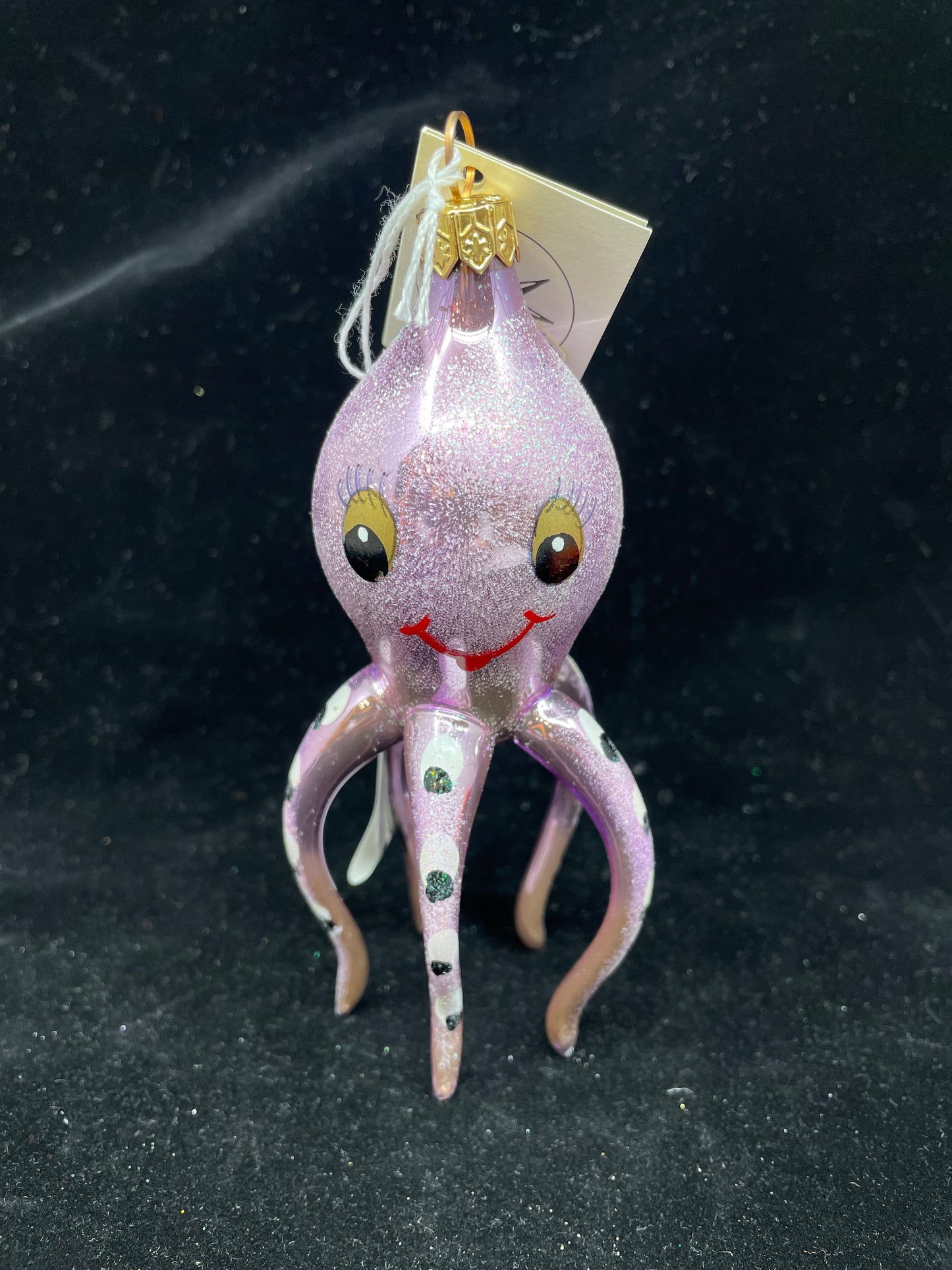 Radko "Maxine" Purple Octopus Made in Italy (6AC5UX)