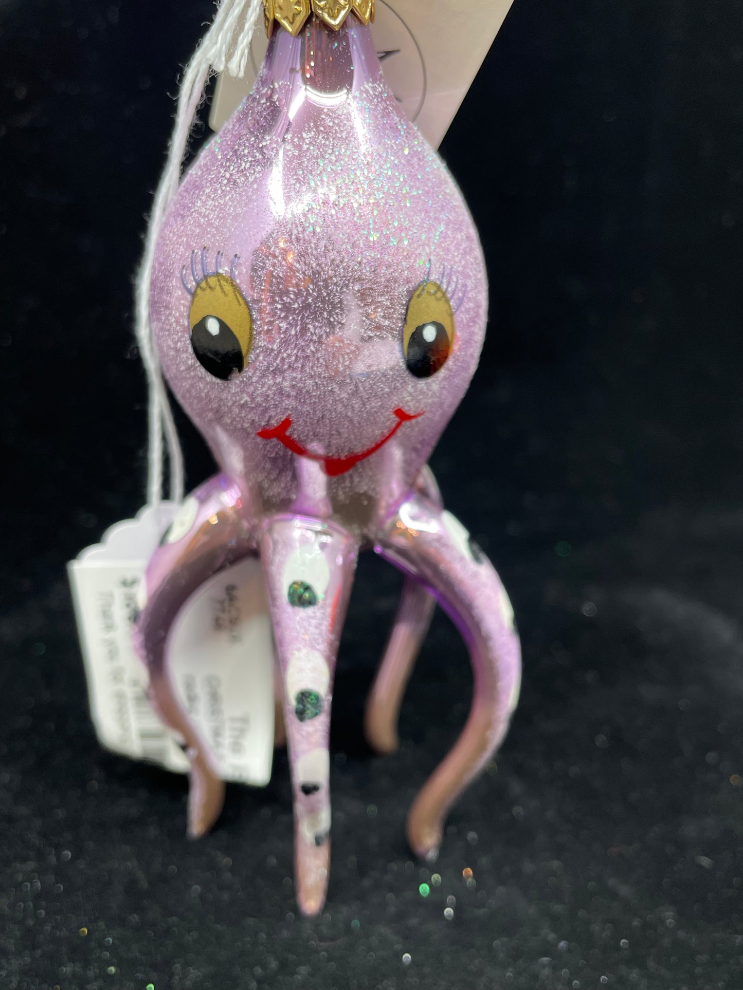 Radko "Maxine" Purple Octopus Made in Italy (6AC5UX)