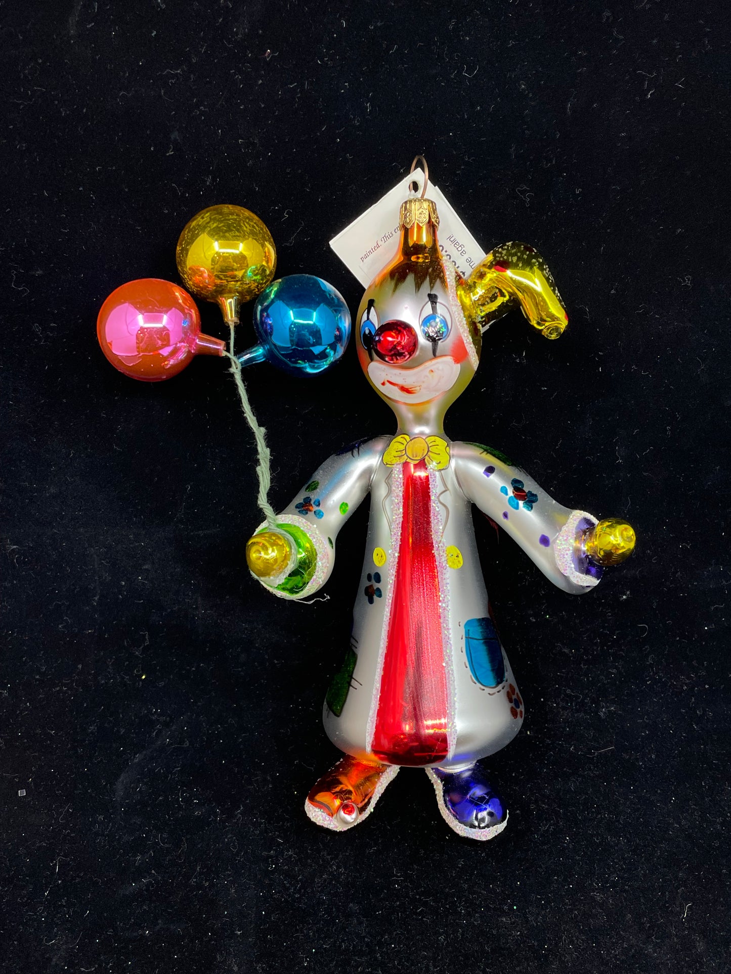 Radko Bubbles the Clown Ornament (QEG4KR)