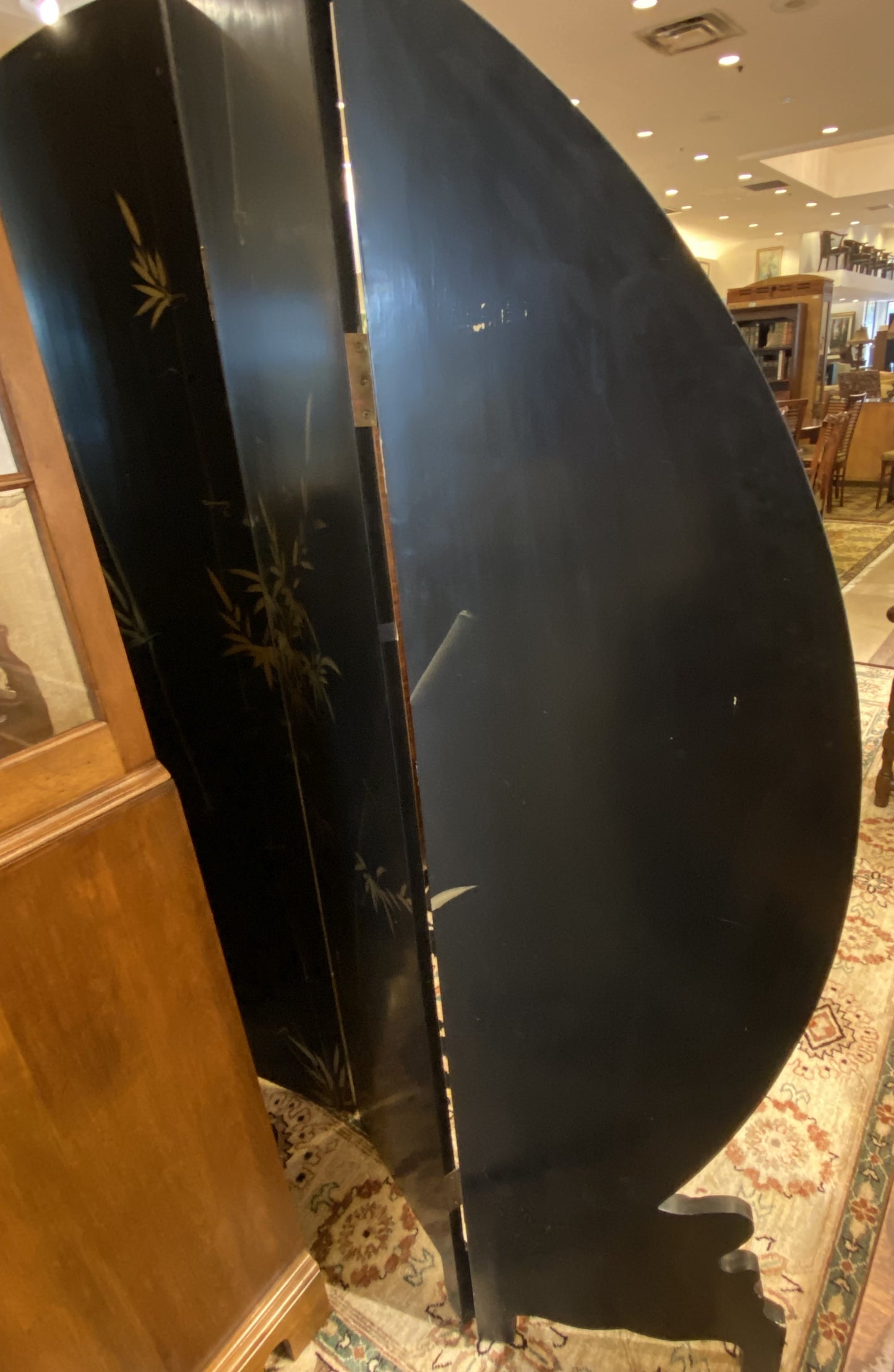 Round Chinoiserie Room Divider Screen (UDGRLJ)