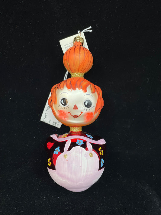 Radko Raggedy Ann Ornament (649F1B)