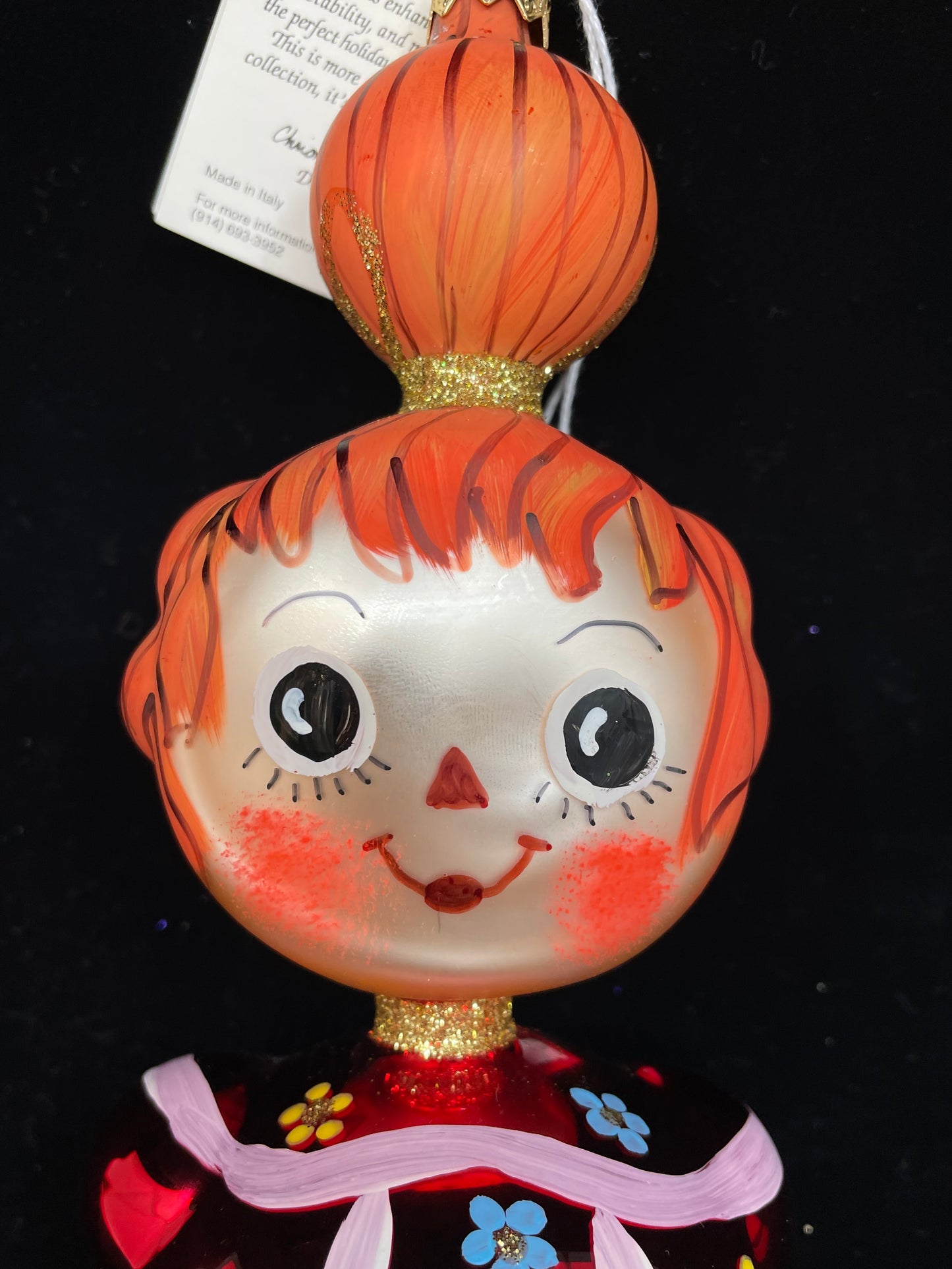 Radko Raggedy Ann Ornament (649F1B)