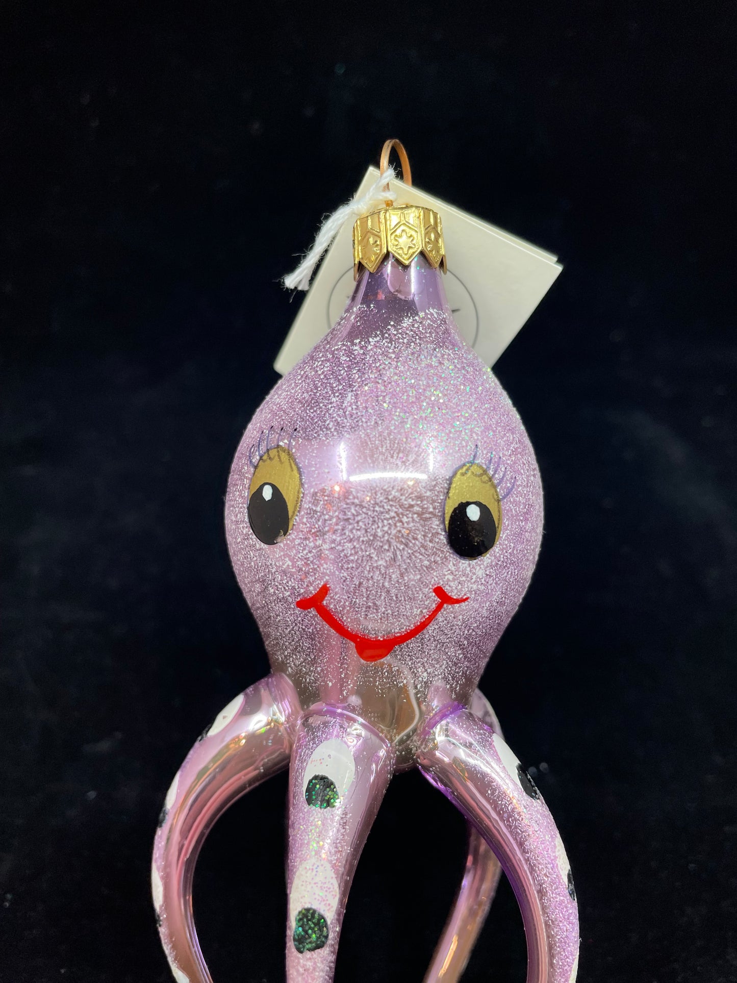 Radko "Maxine" Purple Octopus Made in Italy (6AC5UX)