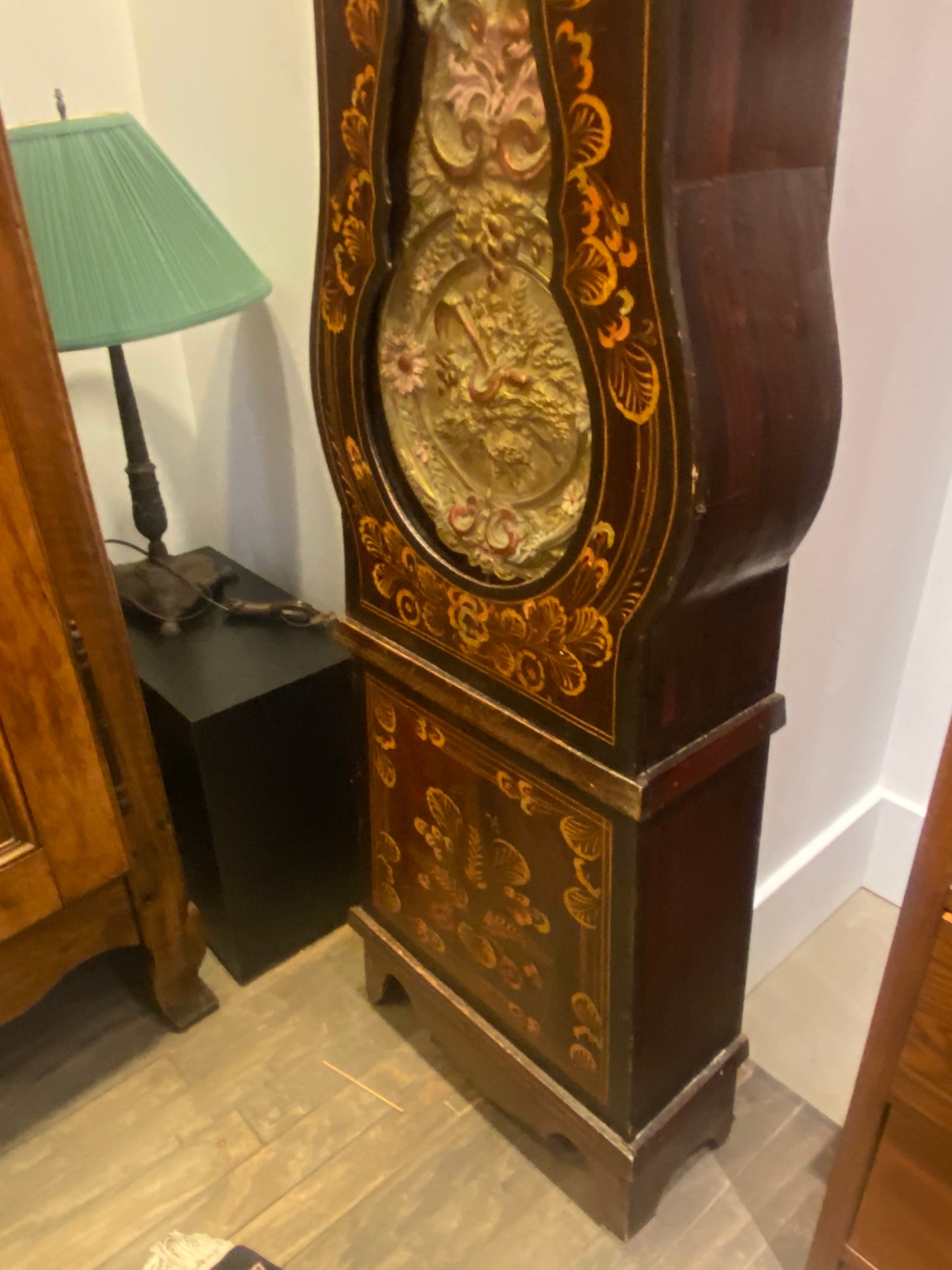 French Comtoise Grandfather Clock