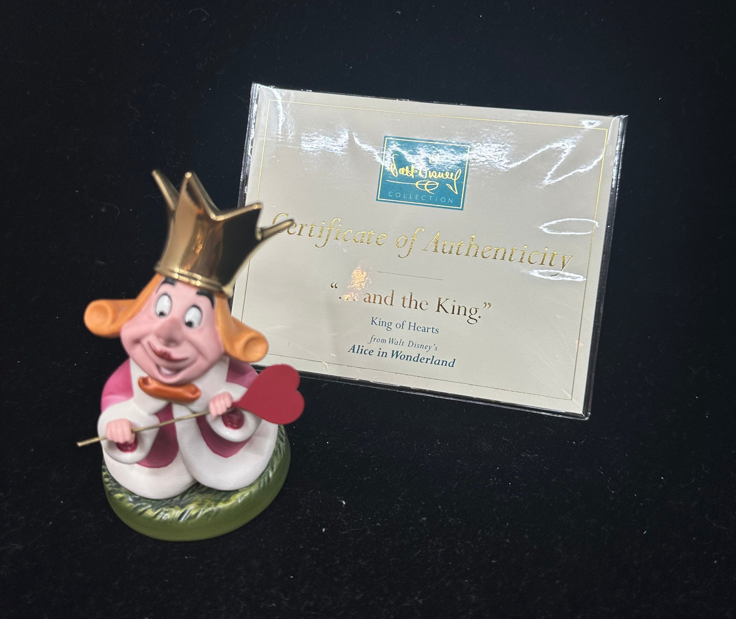 Walt Disney Classics Collection (WDCC) King of Hearts Figurine (66DL1C)