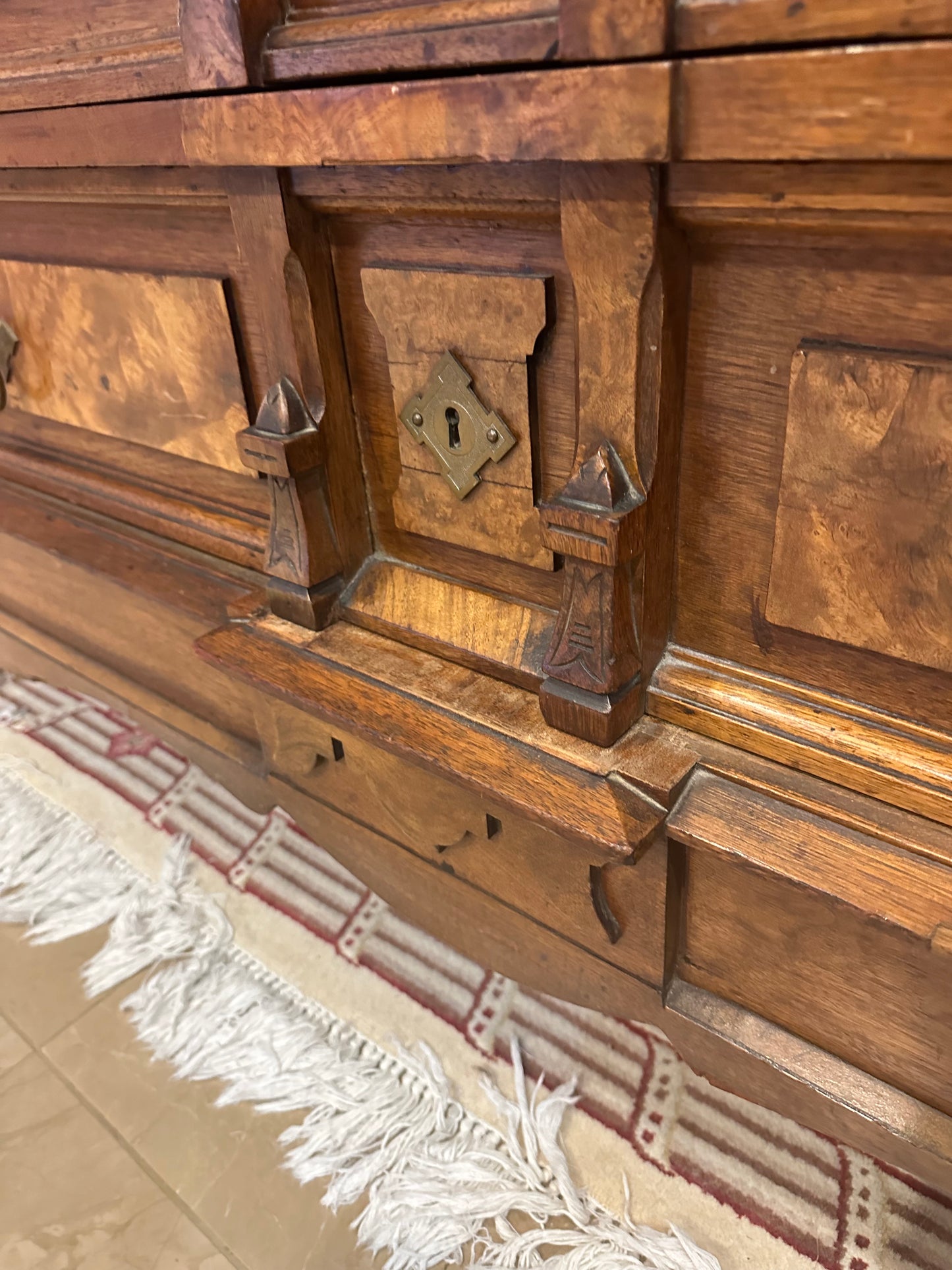 Antique 19th Century Five-Drawer Dresser (27249)