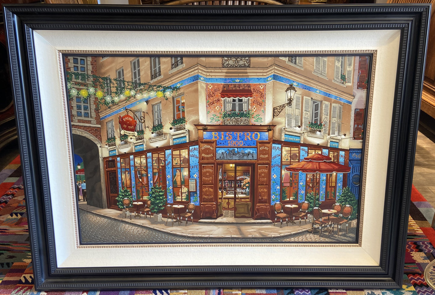 Liudmila Kondakova "Bistro 1900" Serigraph (KEAARH)