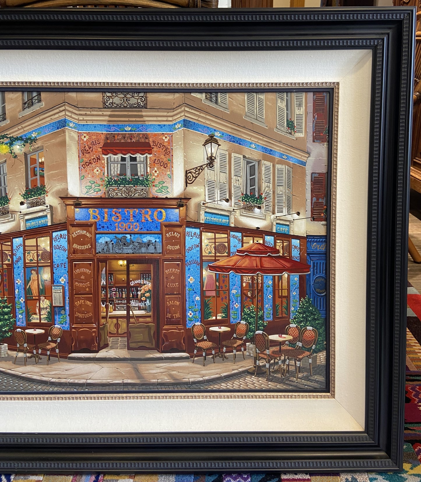 Liudmila Kondakova "Bistro 1900" Serigraph (KEAARH)