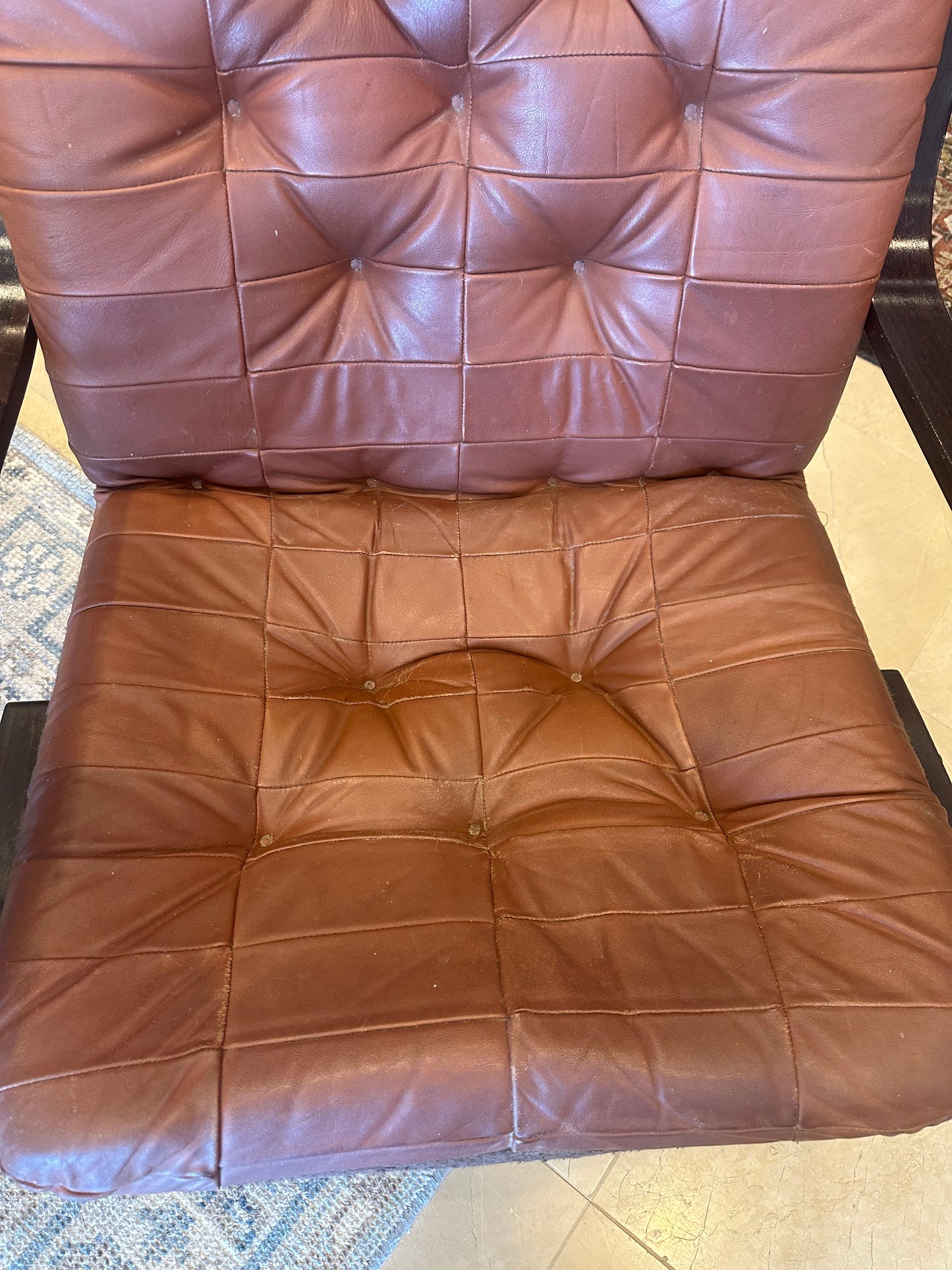 Patchwork Leather Chair (XCCUH8)