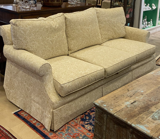 Henredon Three Cushion Sofa AS IS (5QGFLK)