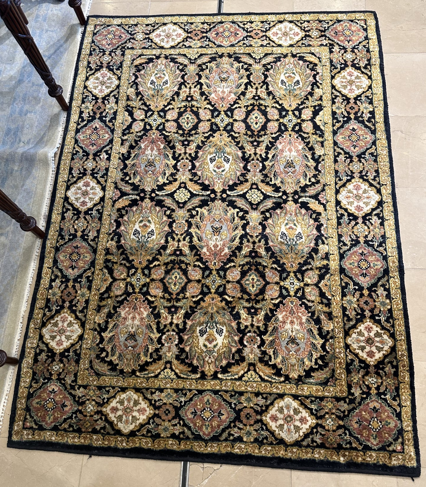 Hand-Knotted Rug 4x6 (14LELR)