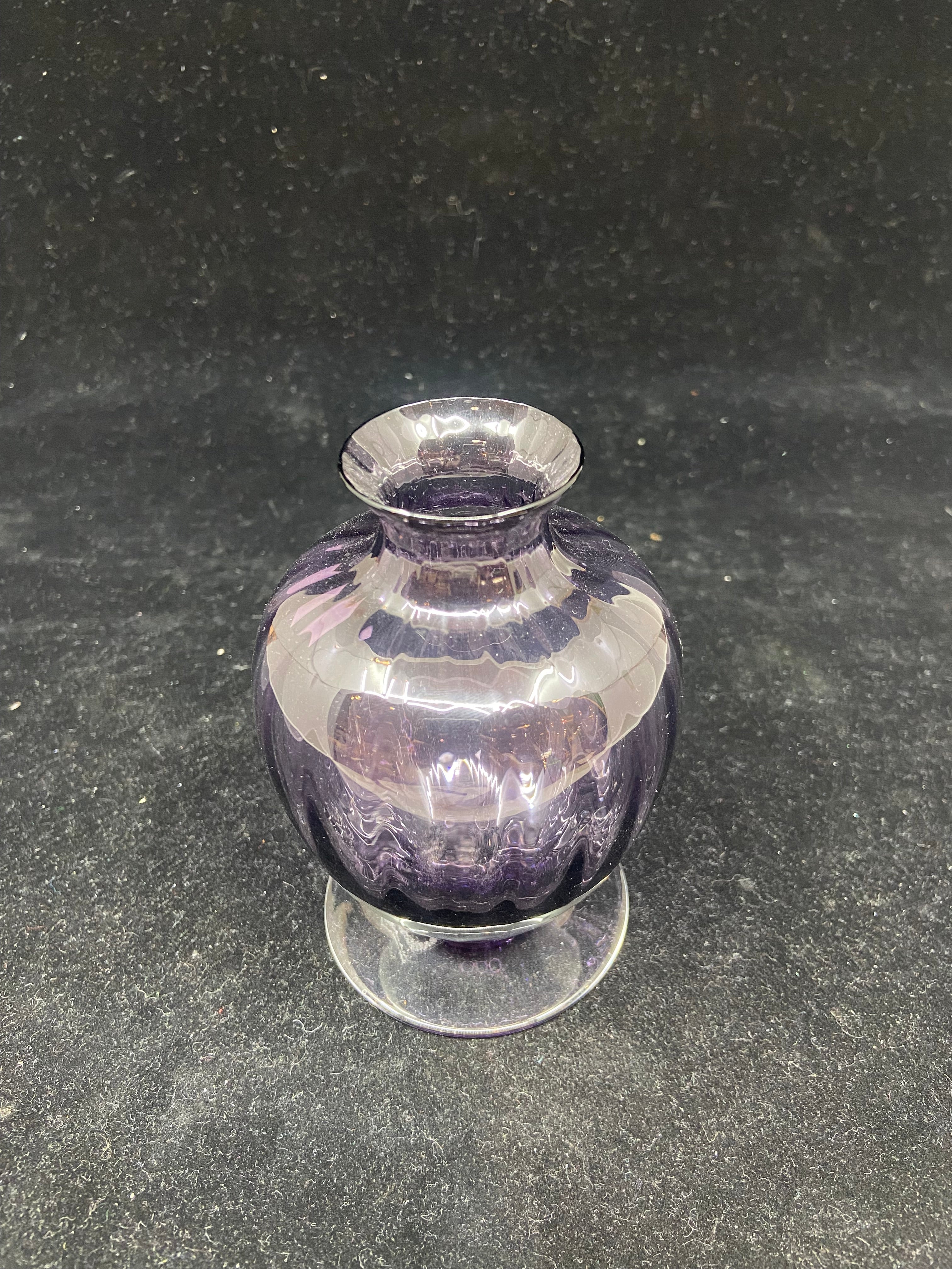 インテリア小物Vintage Baccarat Crystal Flower Vase