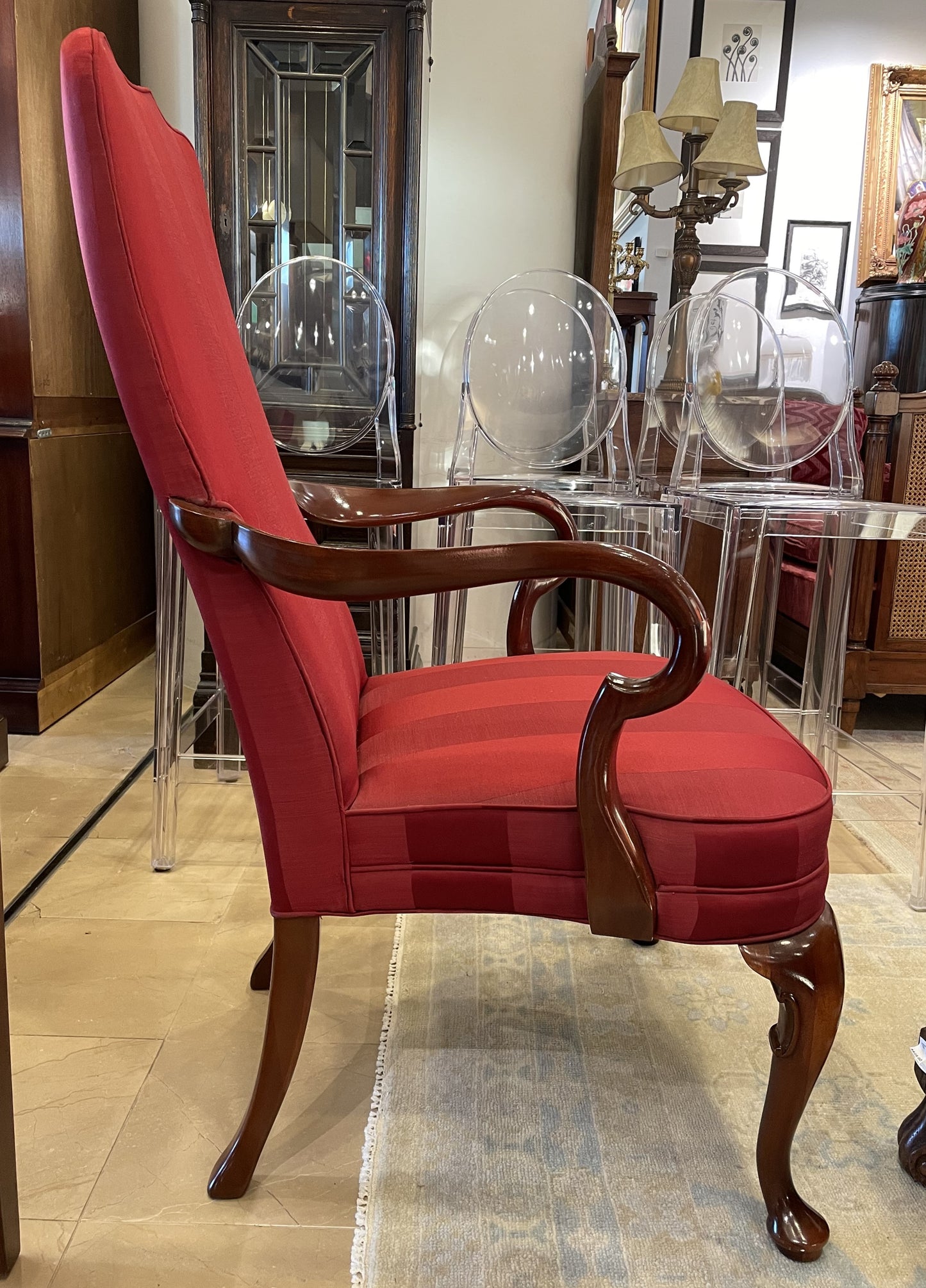 Hickory Chair Gooseneck Chair (BDTJ79)