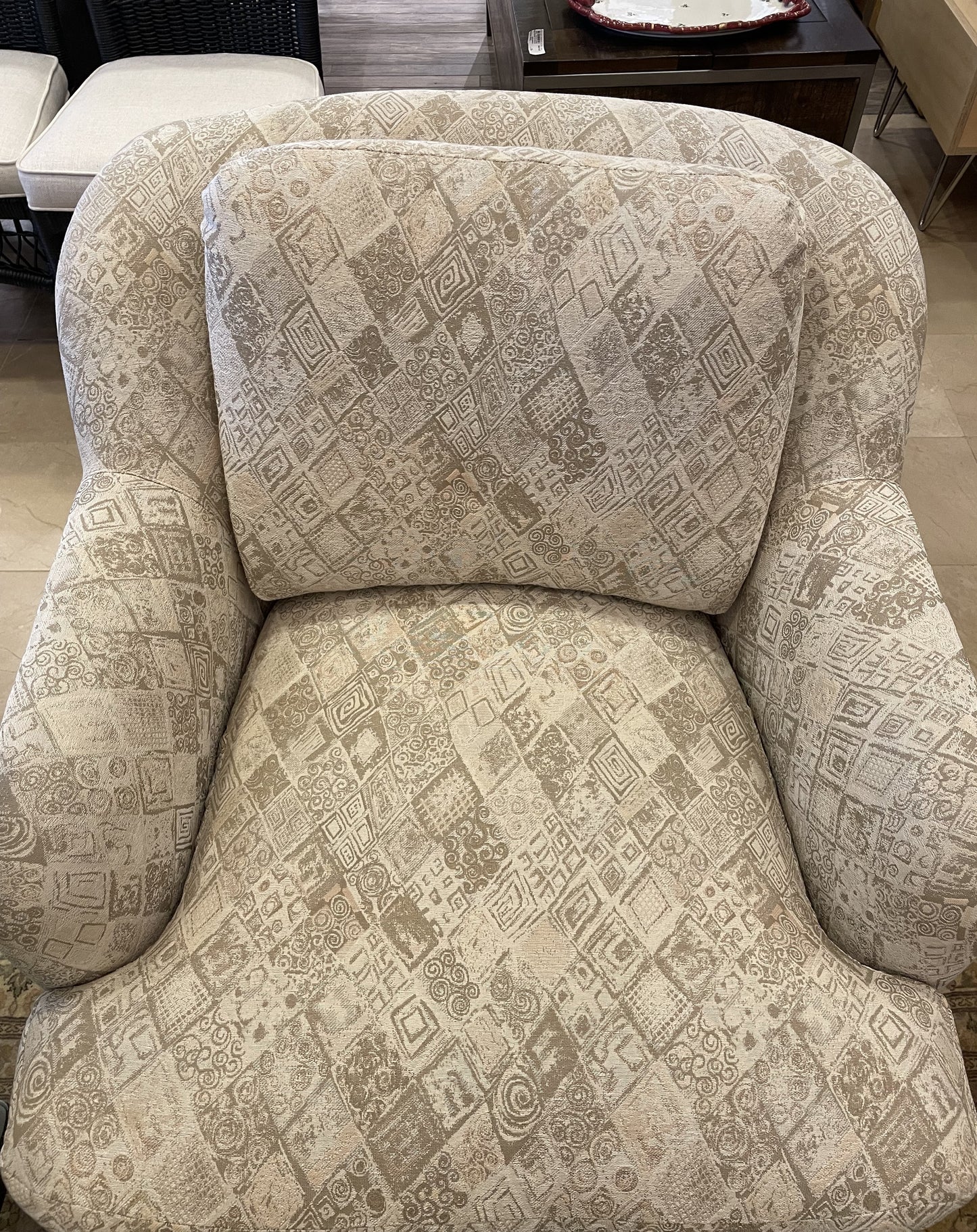 Pair of Swivel Chairs AS IS (B2351W)